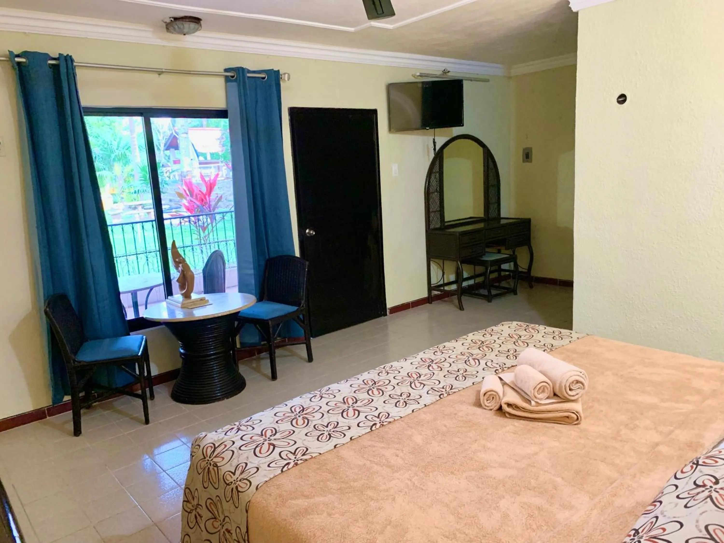 Bed in Hotel Green River