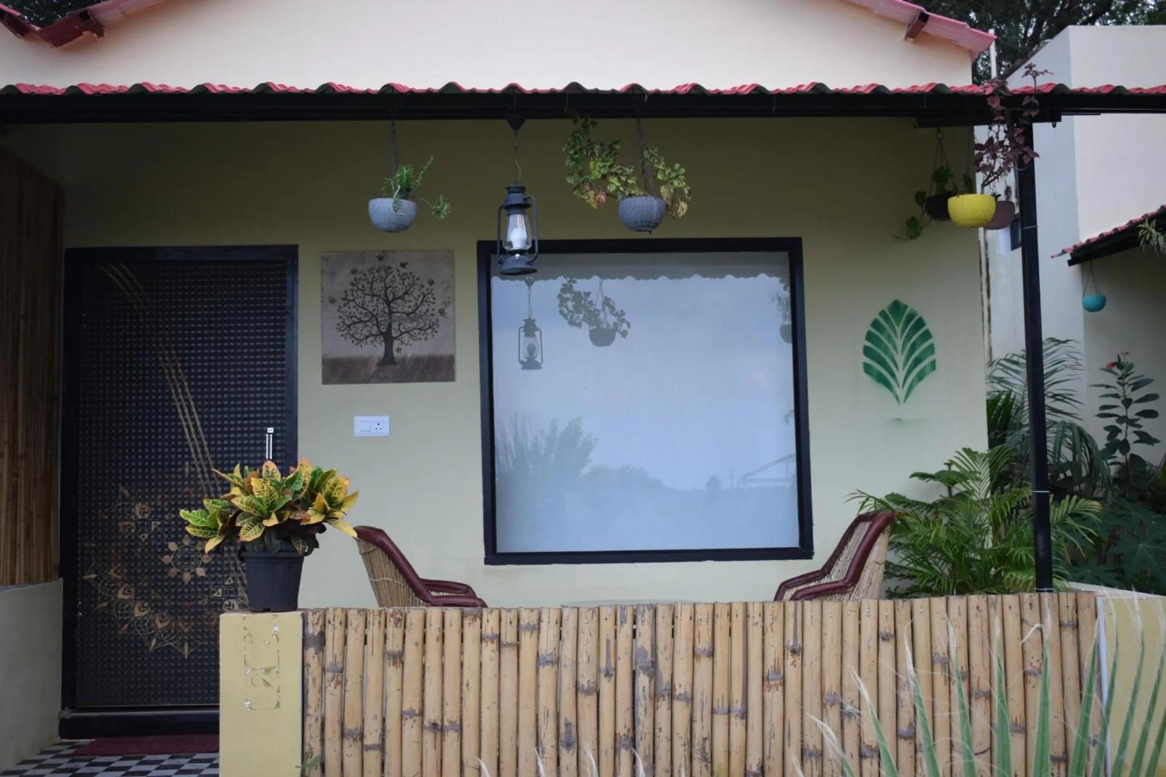 Garden view in Rann Meadows Ranthambhore