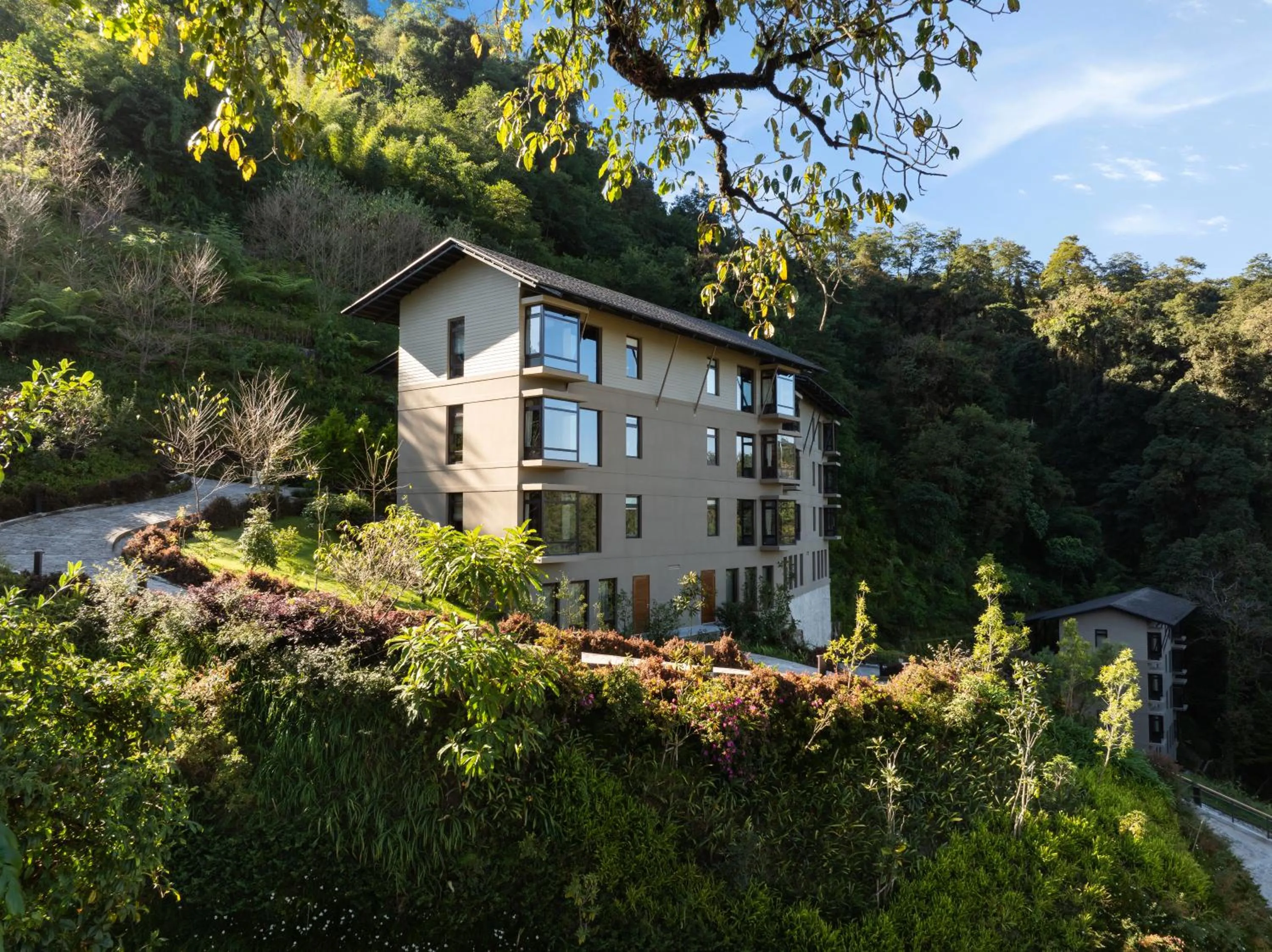 Property building in Taj Guras Kutir Resort & Spa, Gangtok
