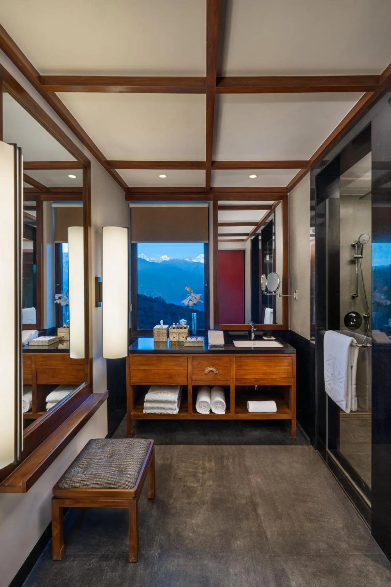 Bathroom in Taj Guras Kutir Resort & Spa, Gangtok