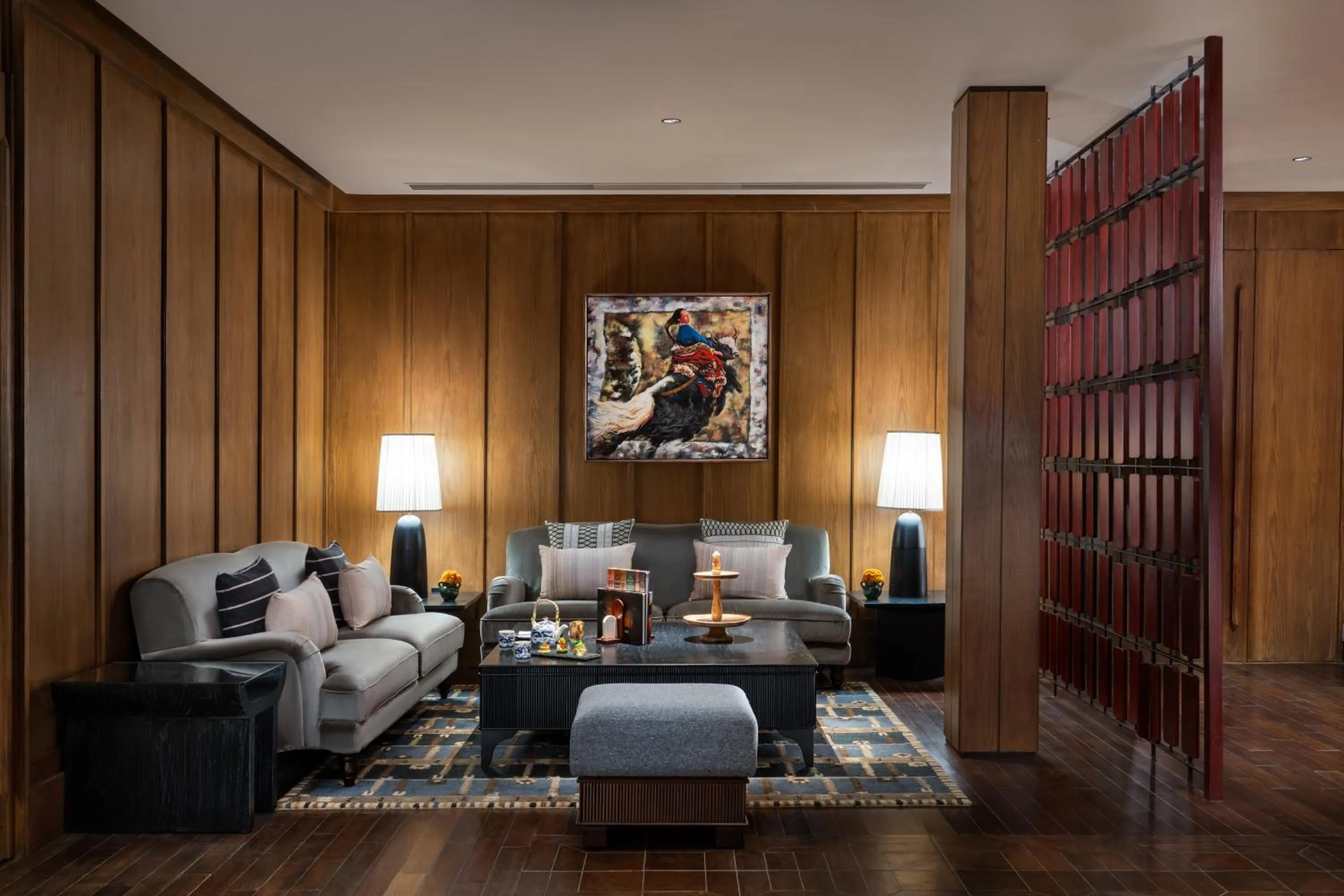 Lounge or bar in Taj Guras Kutir Resort & Spa, Gangtok