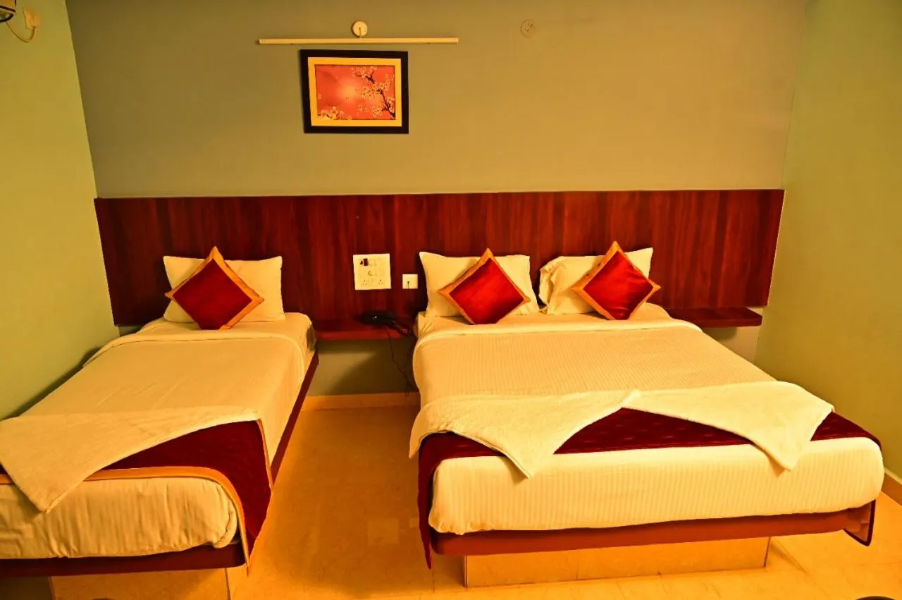 Bed in AMULYAM RESIDENCY