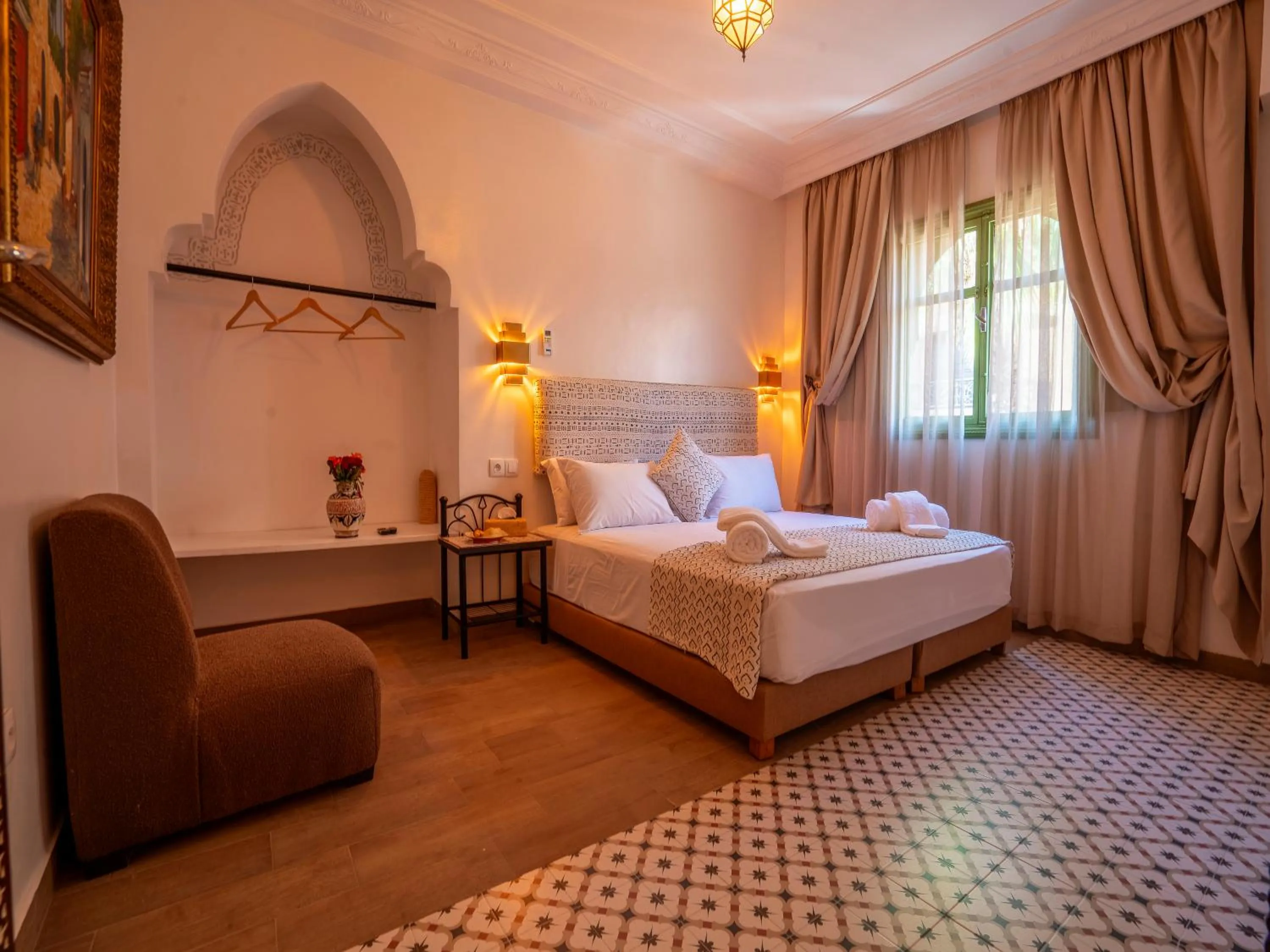 Bed in Riad Dar Sido
