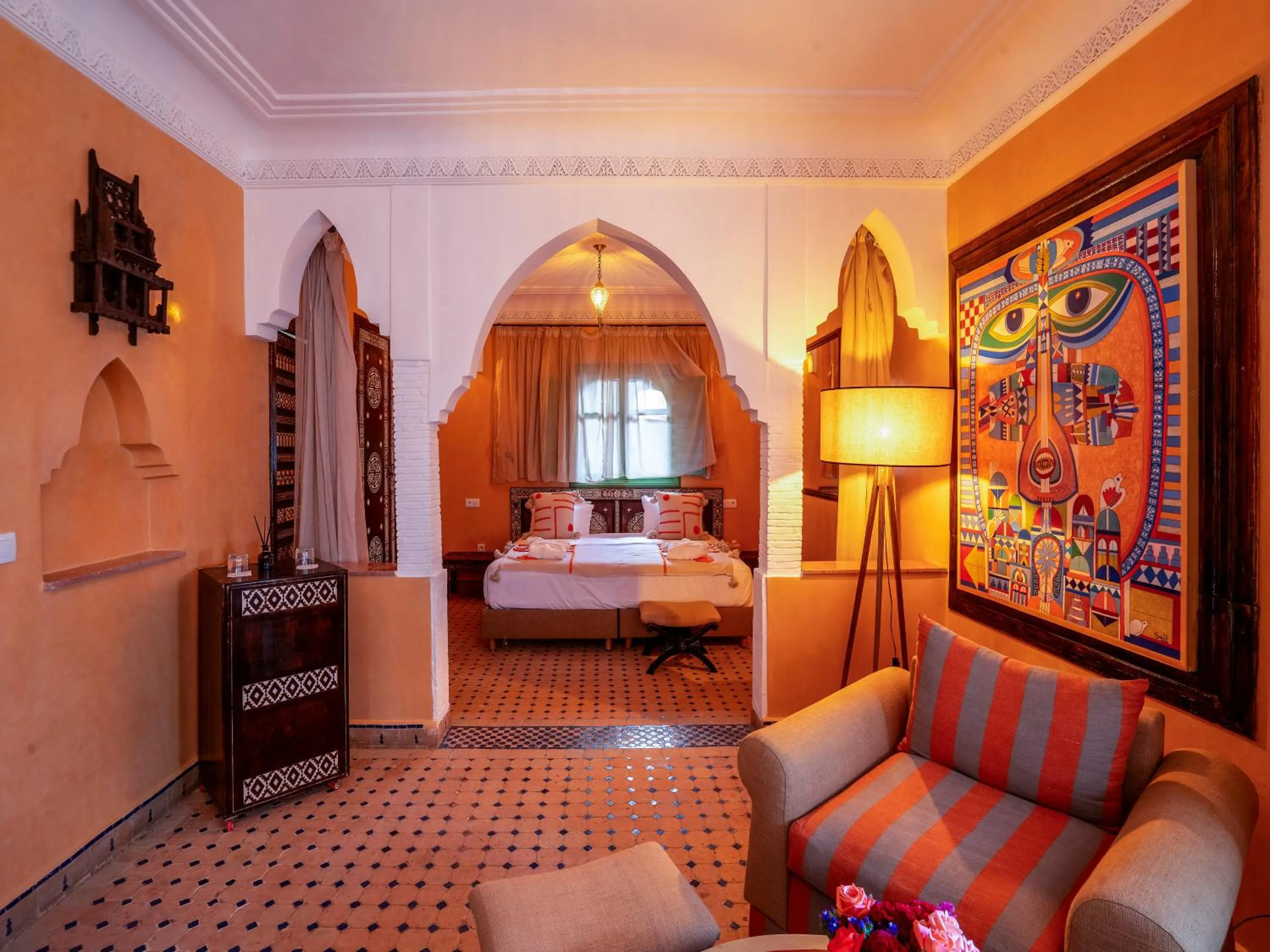 Bedroom, Bed in Riad Dar Sido