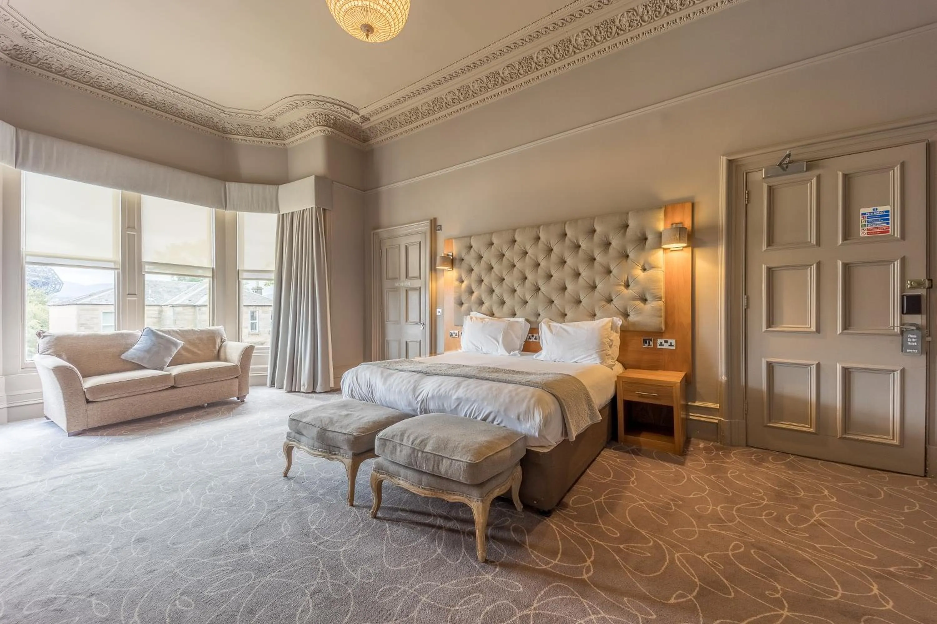 Photo of the whole room, Bed in Murrayfield Hotel