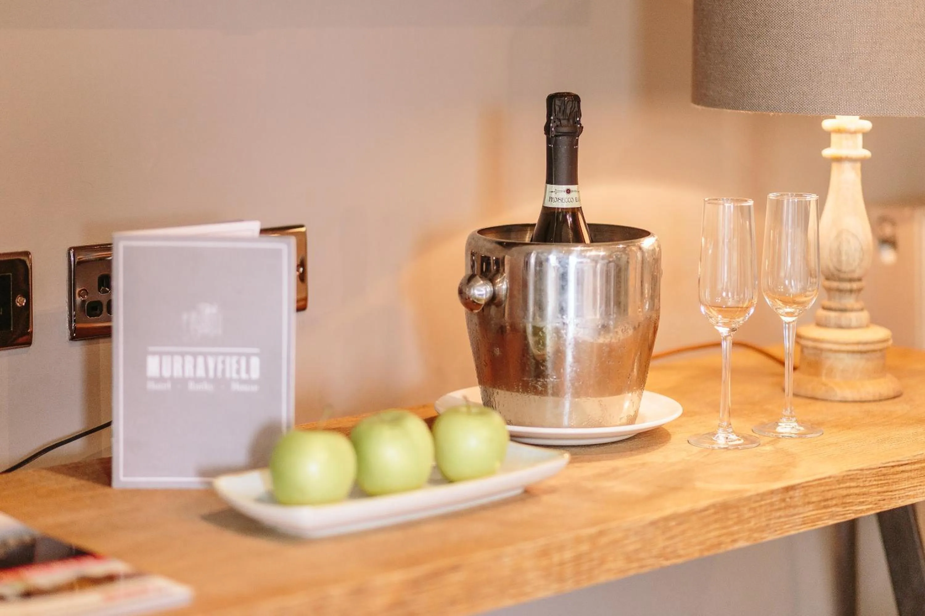 Drinks in Murrayfield Hotel