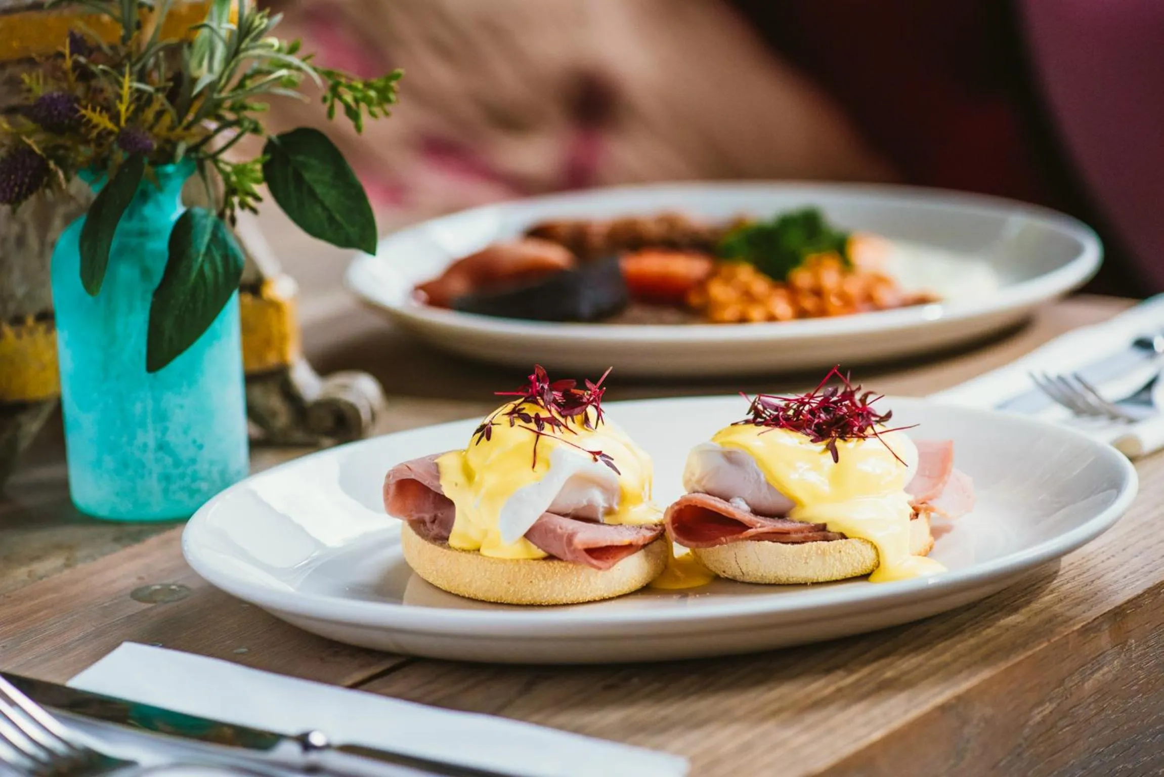 Food and drinks in Murrayfield Hotel