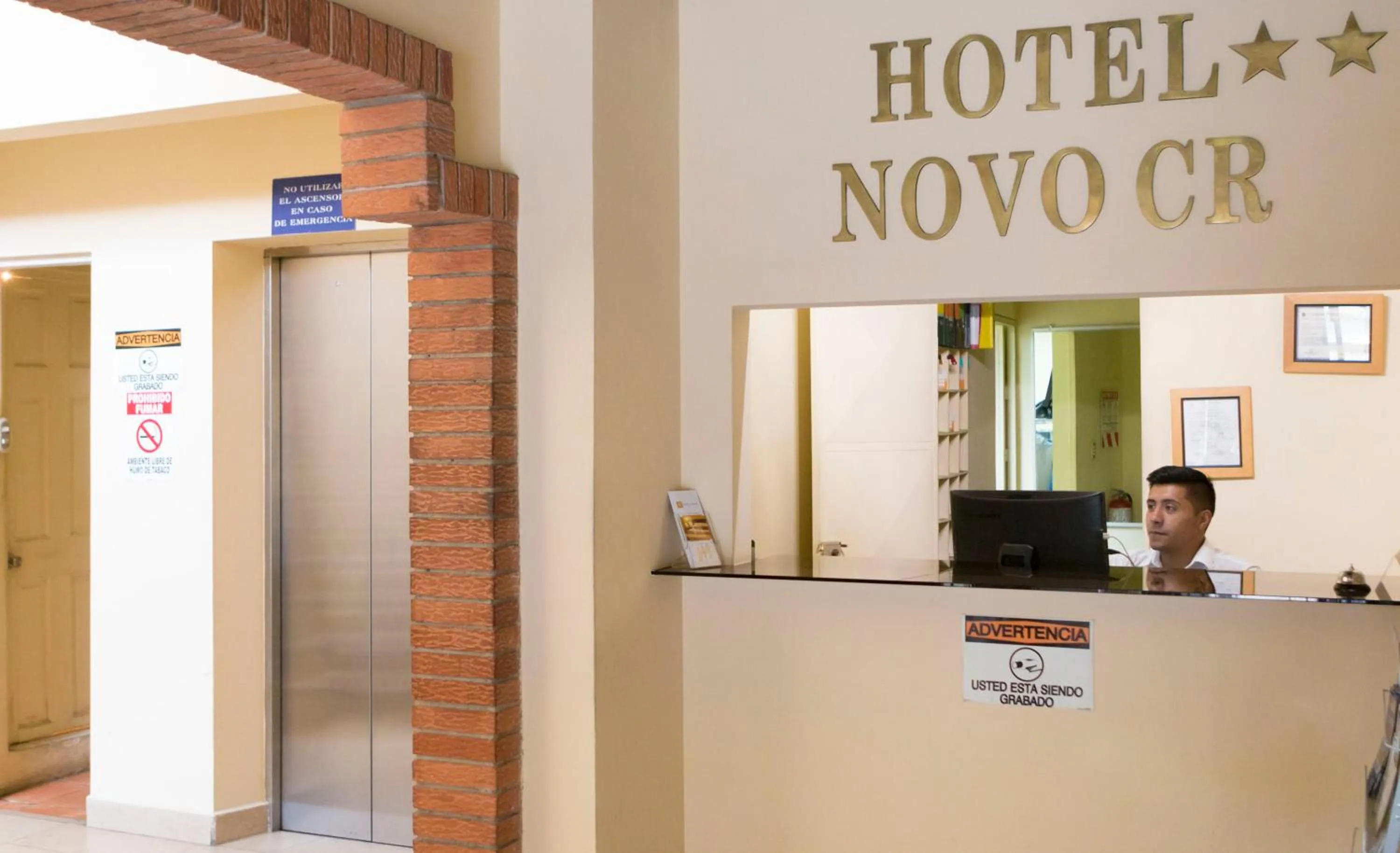 Lobby or reception in Hotel Novo