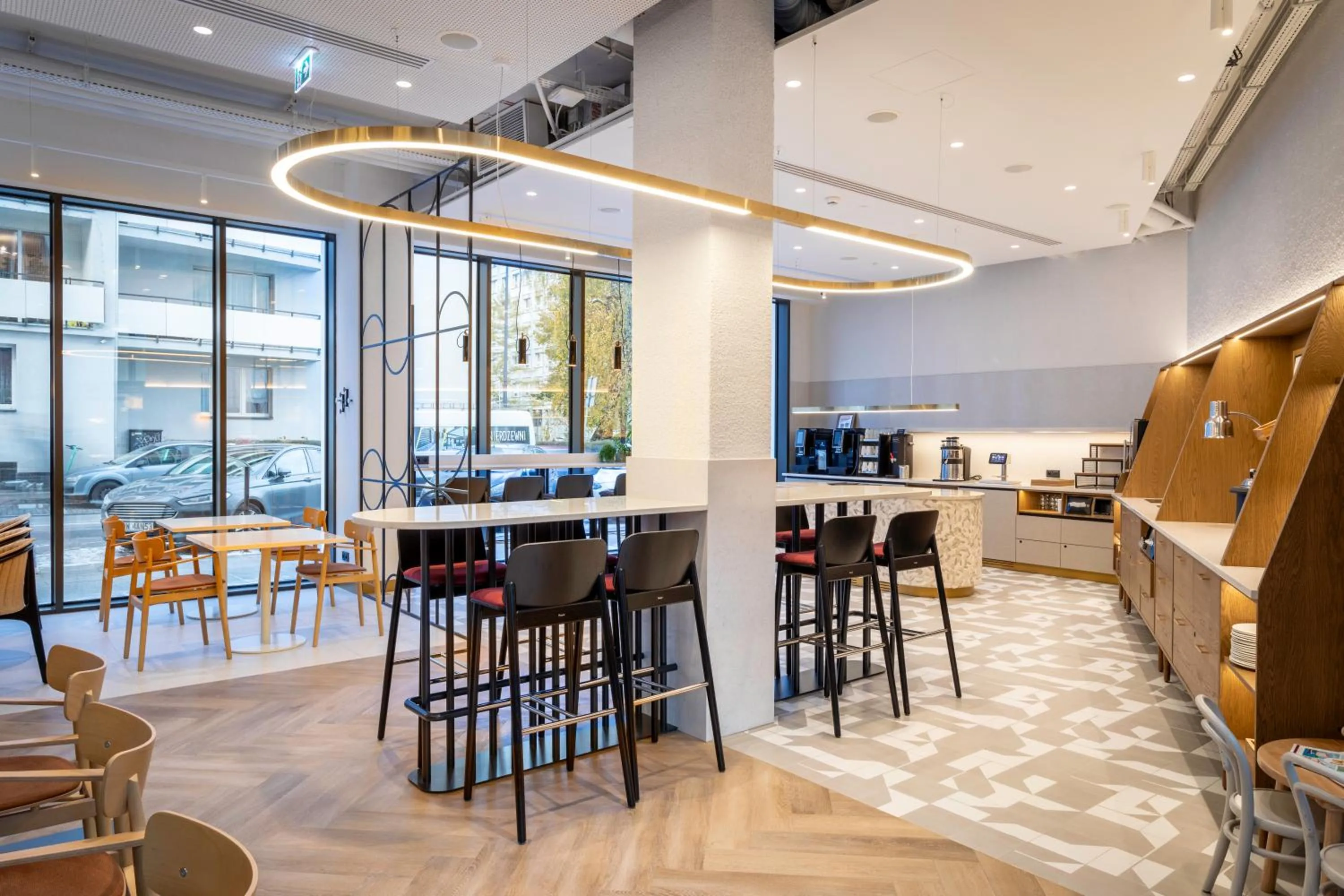 Restaurant/places to eat in Qubus Hotel Katowice