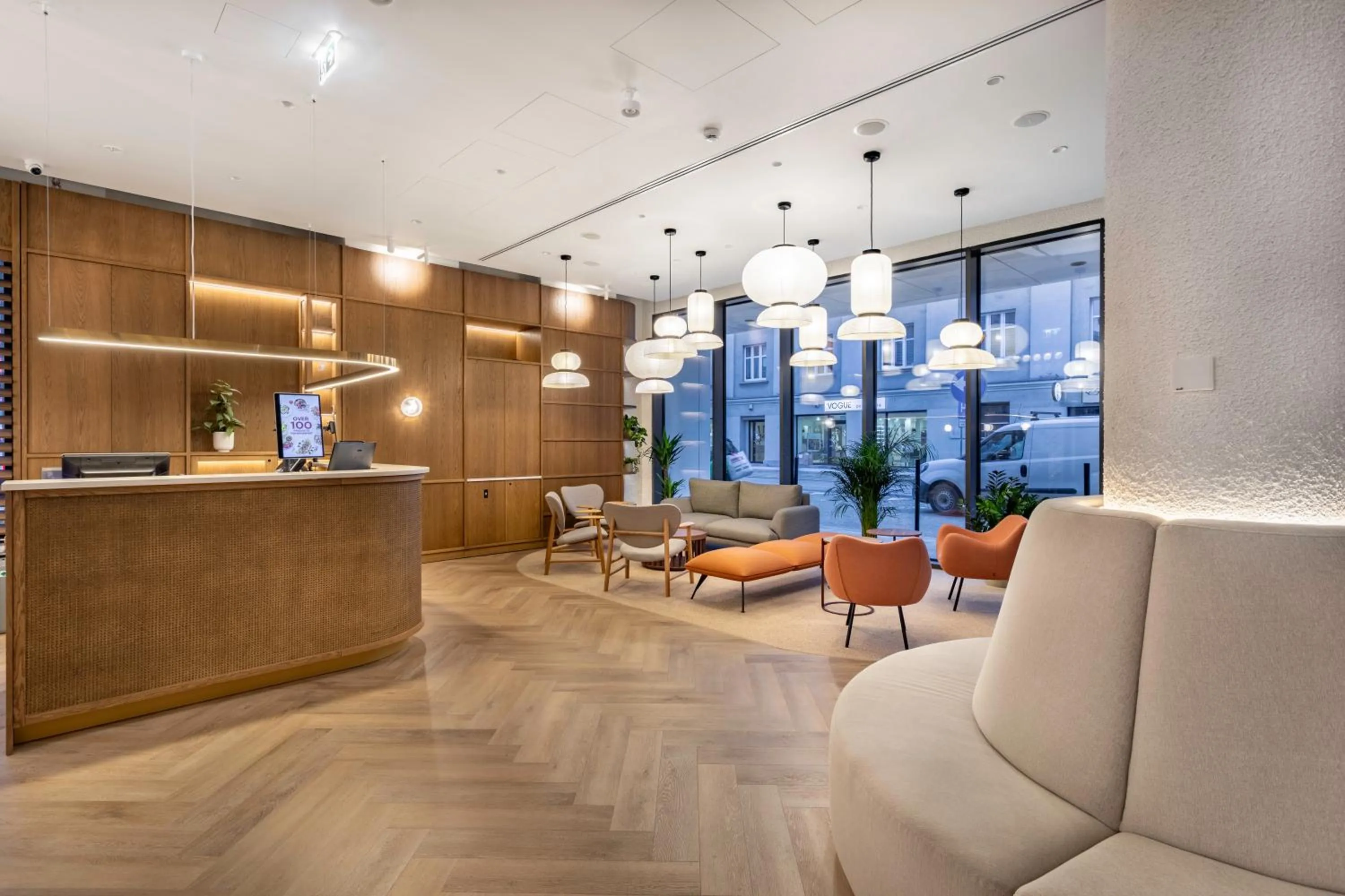 Lobby or reception in Qubus Hotel Katowice