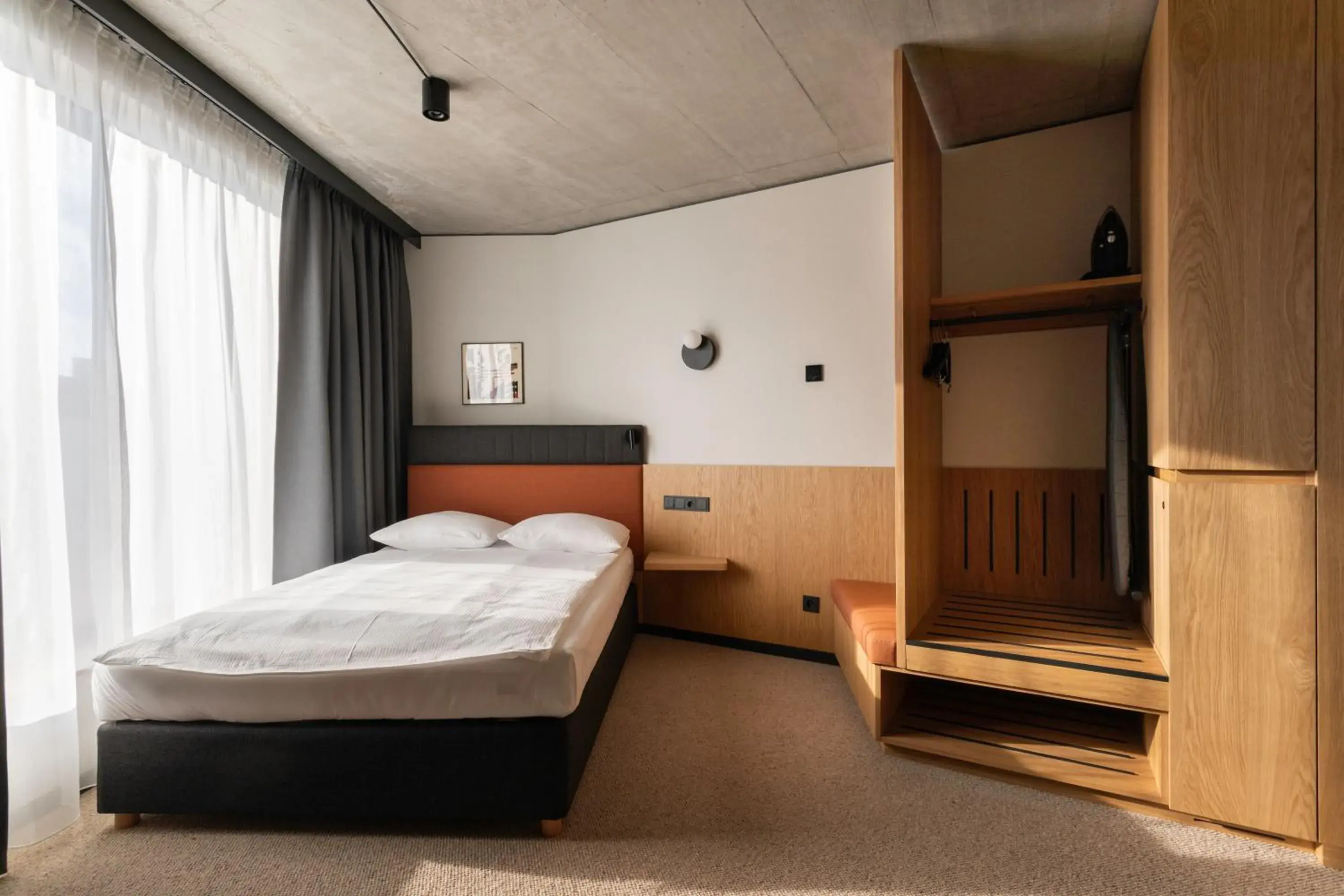 Bed in Qubus Hotel Katowice Bed in Qubus Hotel Katowice