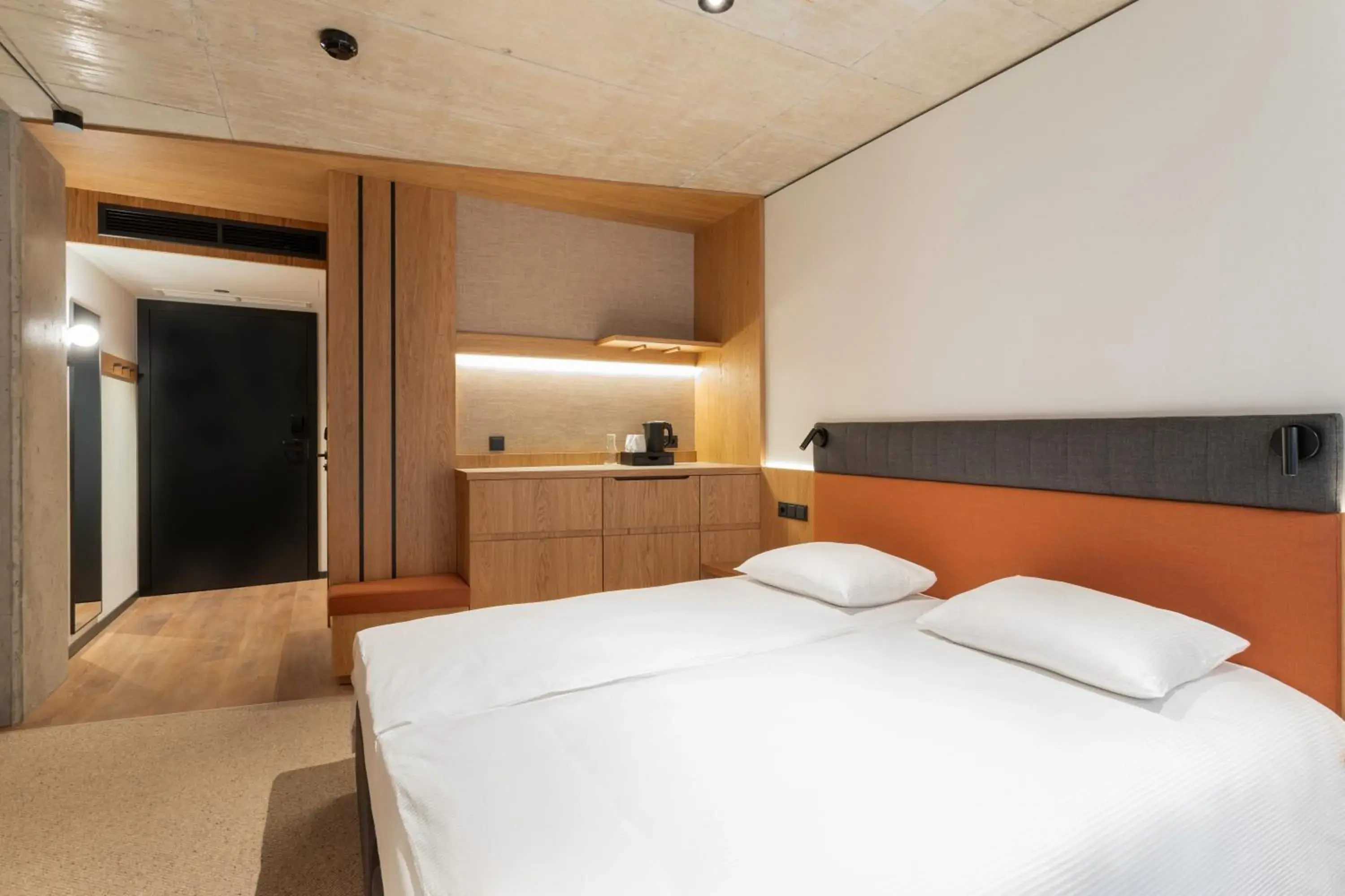 Bed in Qubus Hotel Katowice Bed in Qubus Hotel Katowice