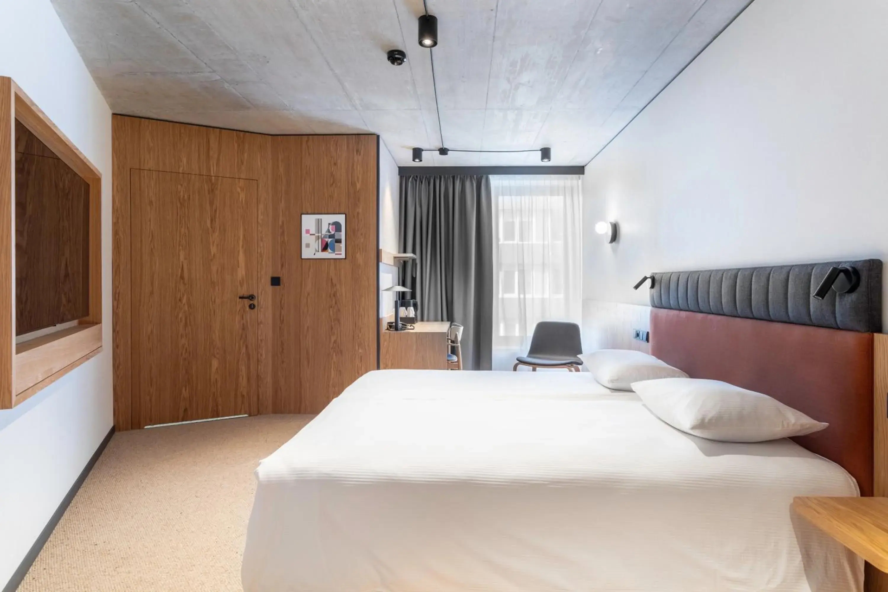 Bed in Qubus Hotel Katowice Bed in Qubus Hotel Katowice