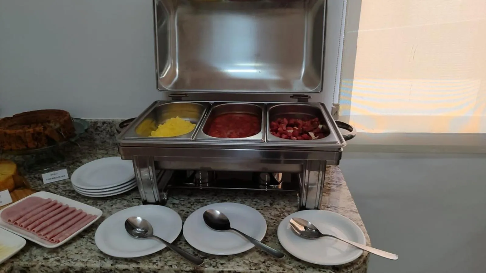 Breakfast in Hotel 7 Quedas