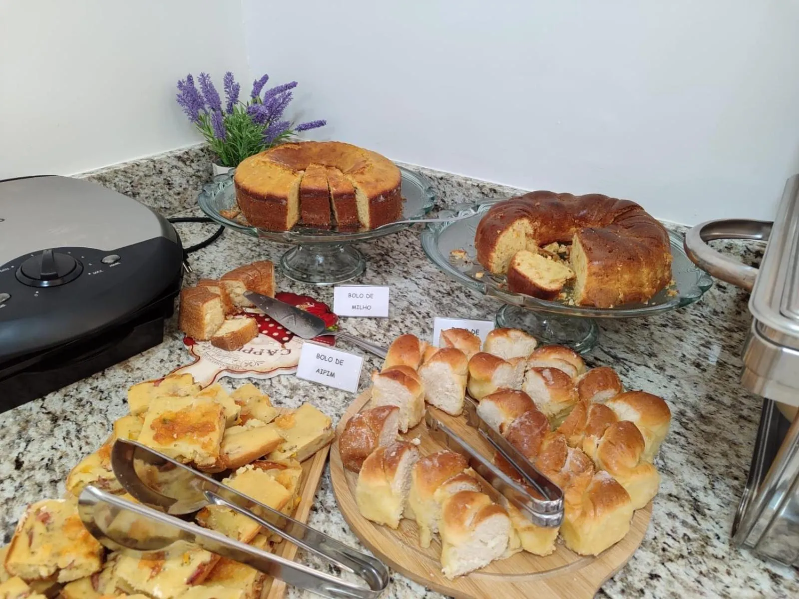 Breakfast in Hotel 7 Quedas
