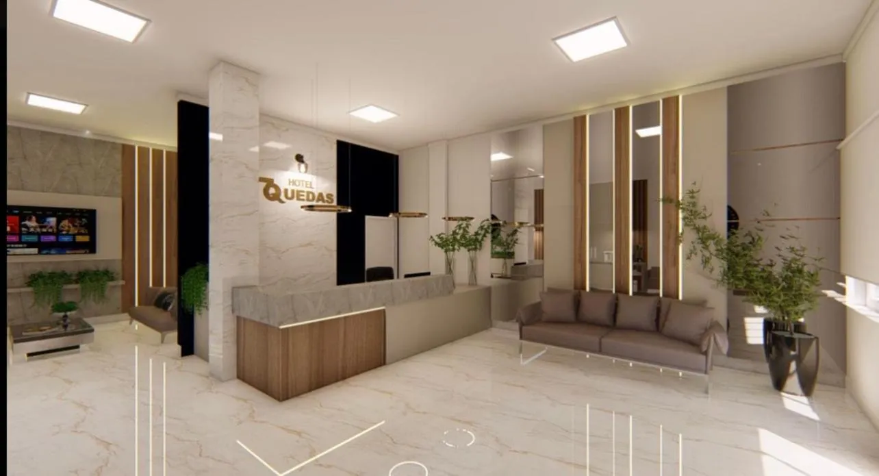 Lobby or reception in Hotel 7 Quedas