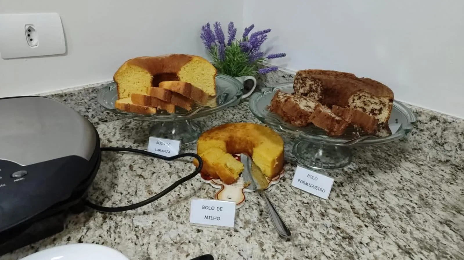 Breakfast in Hotel 7 Quedas