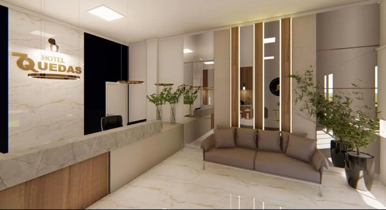 Lobby or reception in Hotel 7 Quedas