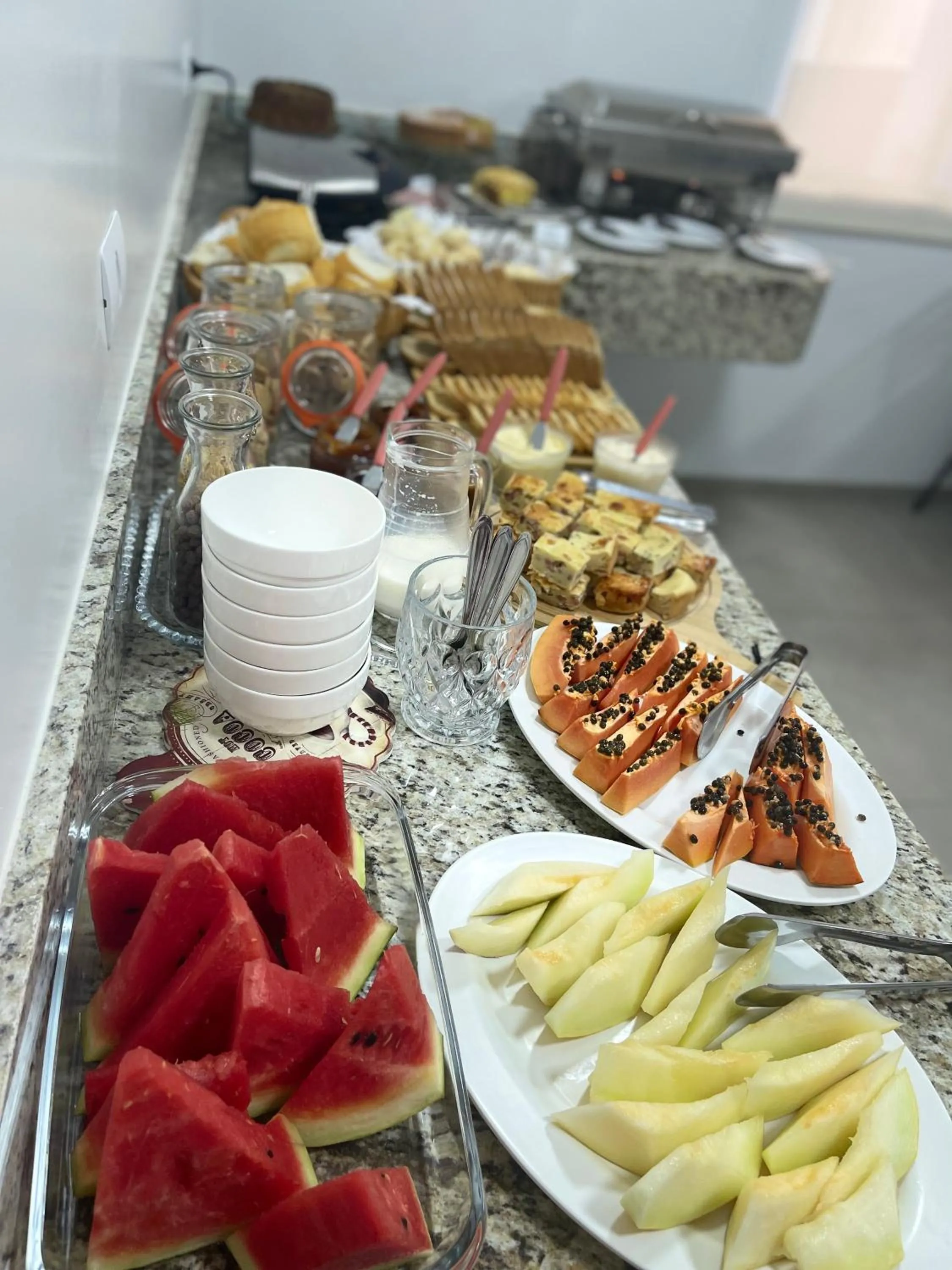 Breakfast in Hotel 7 Quedas