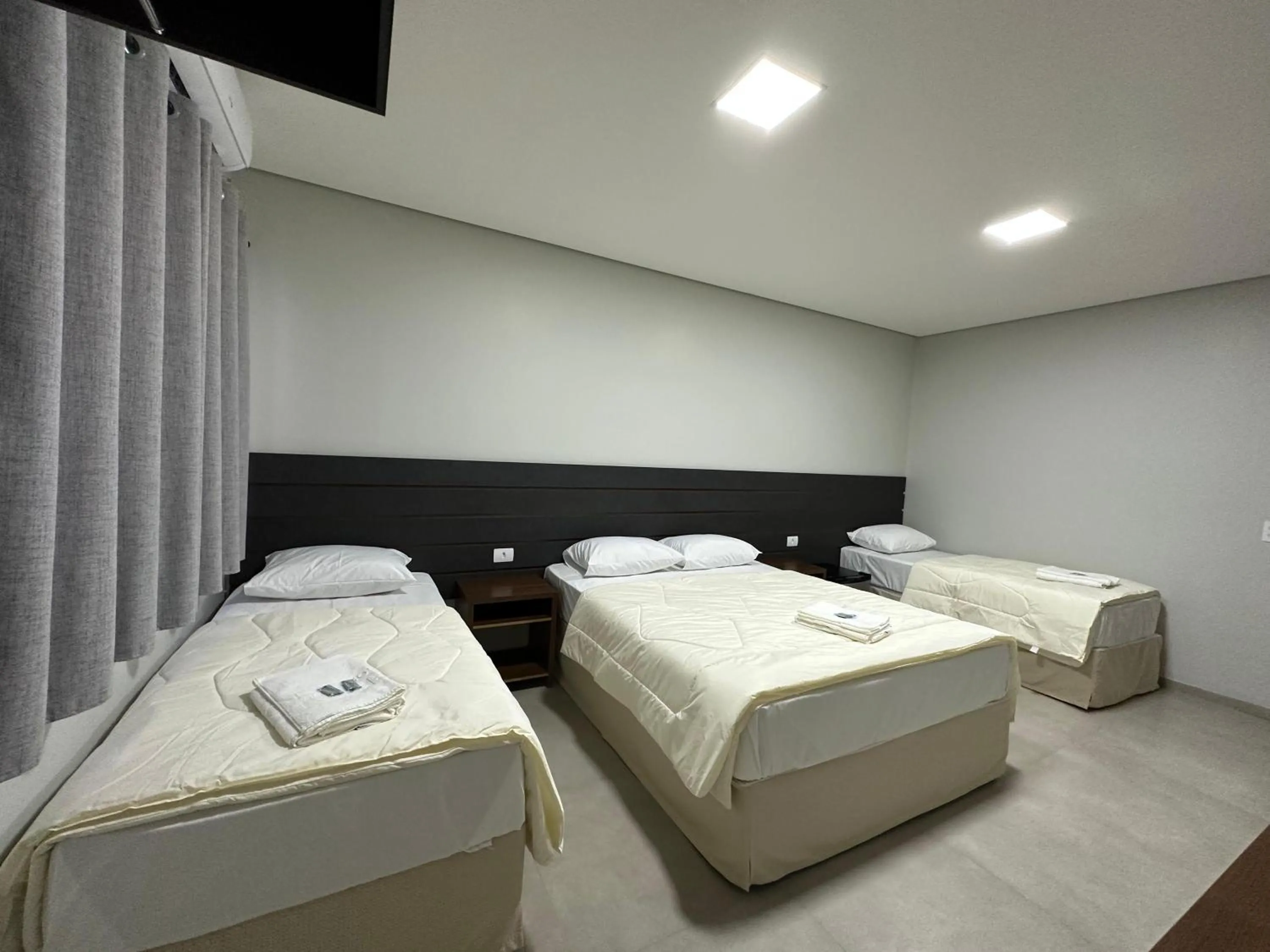 Bedroom, Bed in Hotel 7 Quedas
