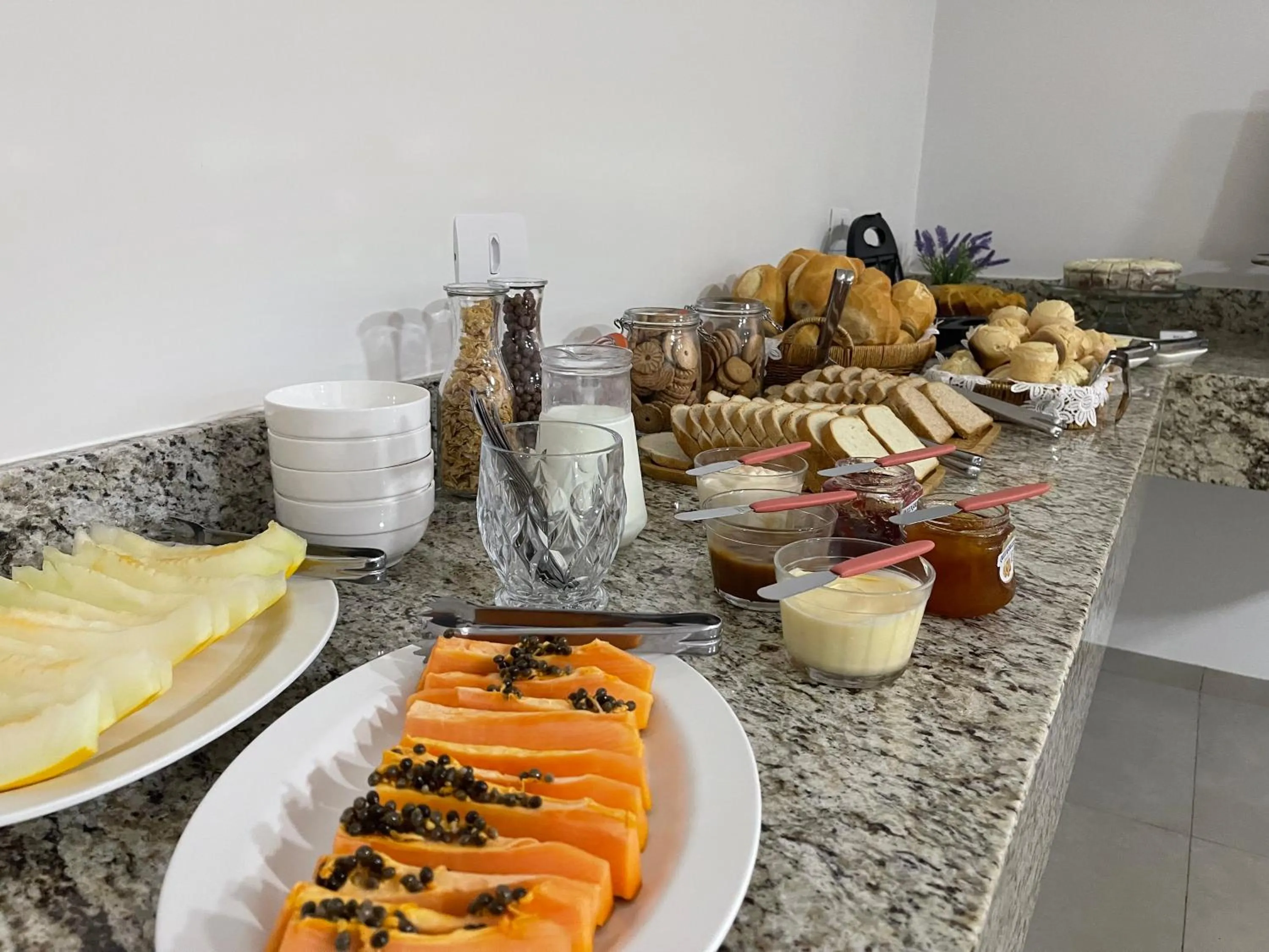 Breakfast in Hotel 7 Quedas