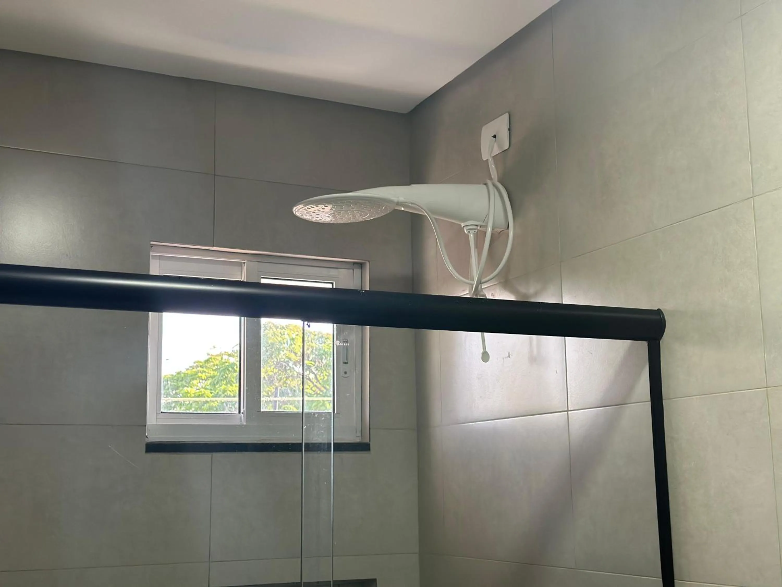 Shower in Hotel 7 Quedas