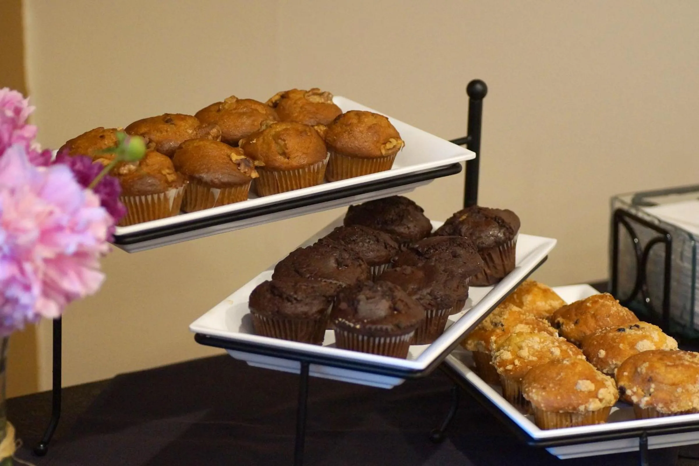 Continental breakfast in Hollywood Casino Joliet Hotel