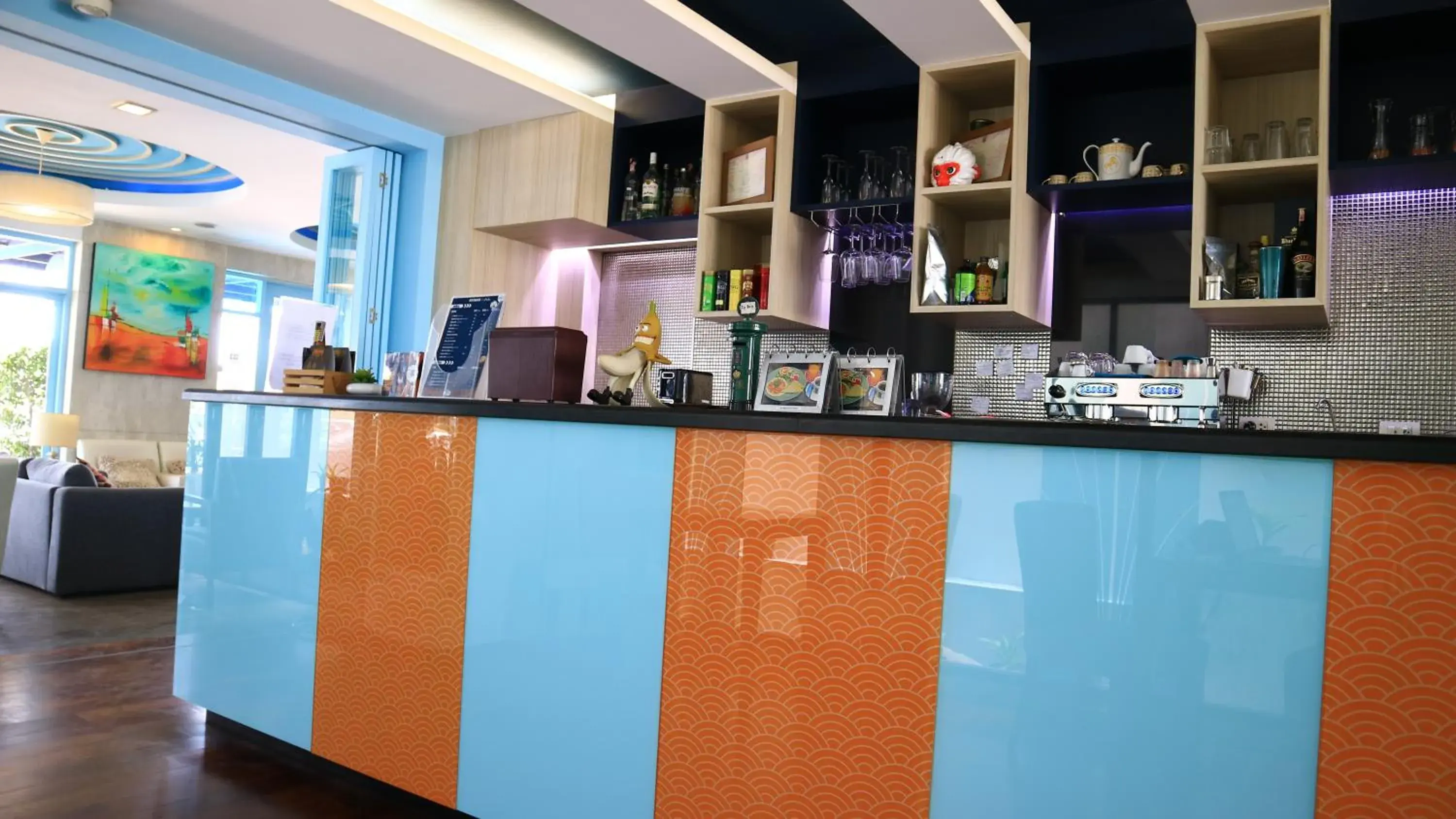 Lounge or bar in Apo Hotel Lounge or bar in Apo Hotel