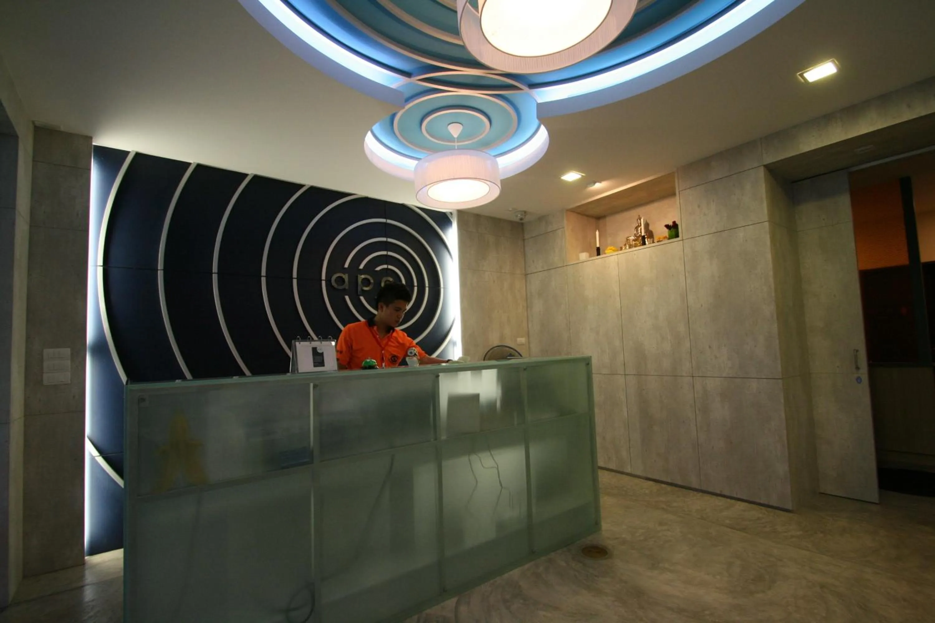 Lobby or reception in Apo Hotel
