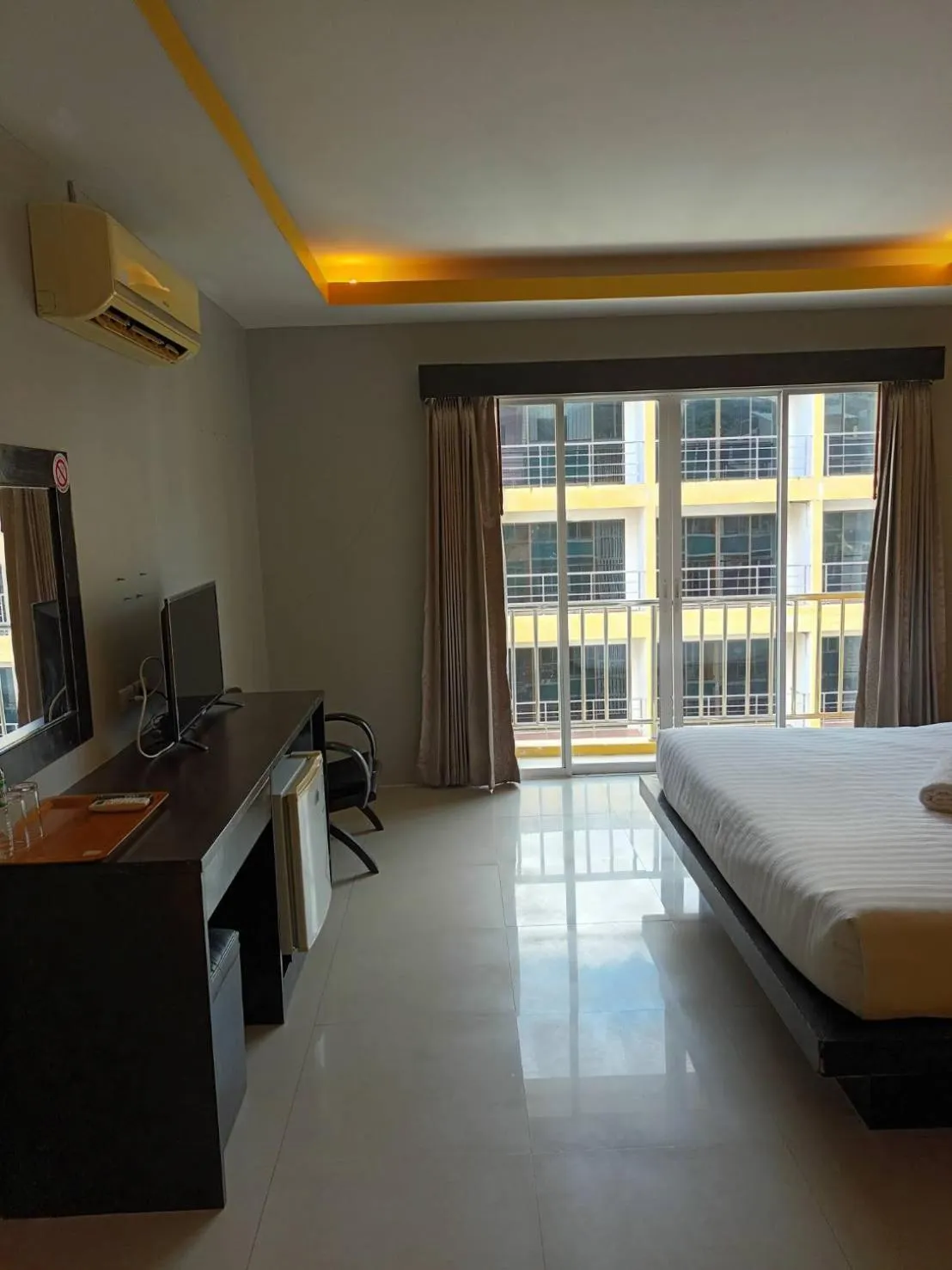 Bed in New Lavender Hotel Patong