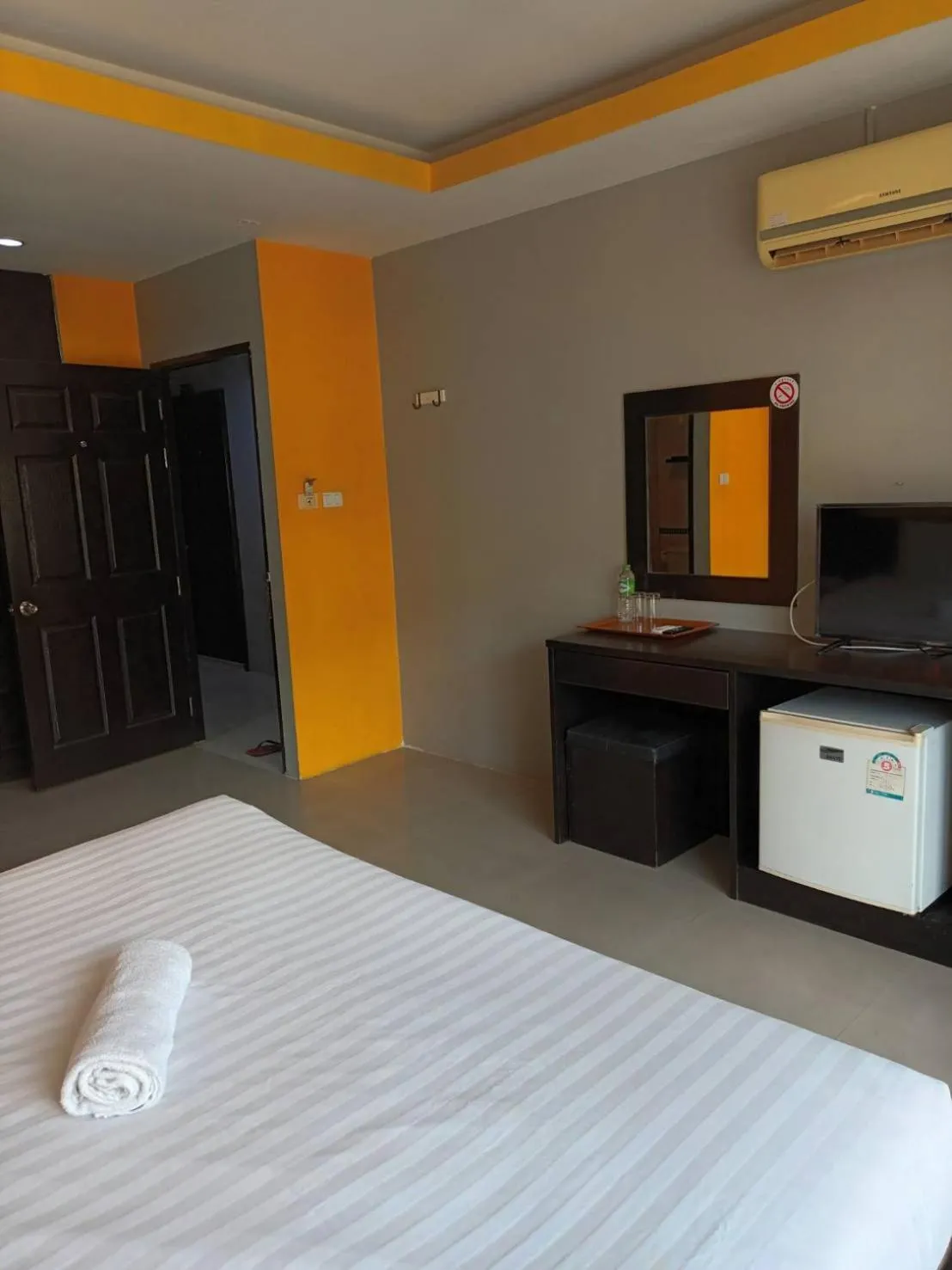 Bed in New Lavender Hotel Patong