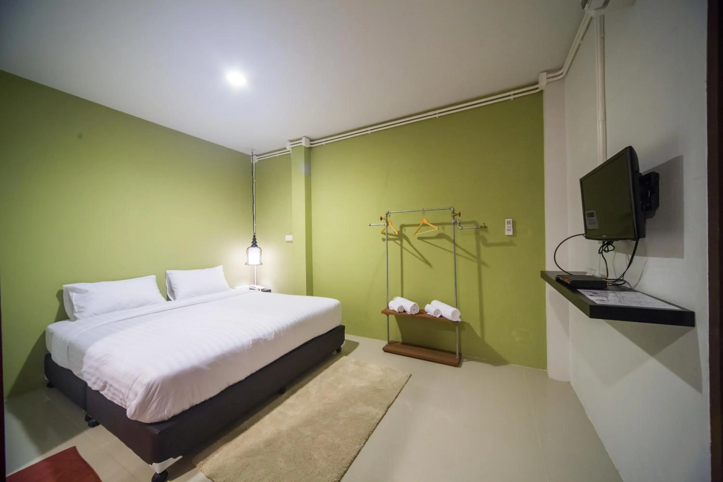 Bedroom, Bed in First Residence