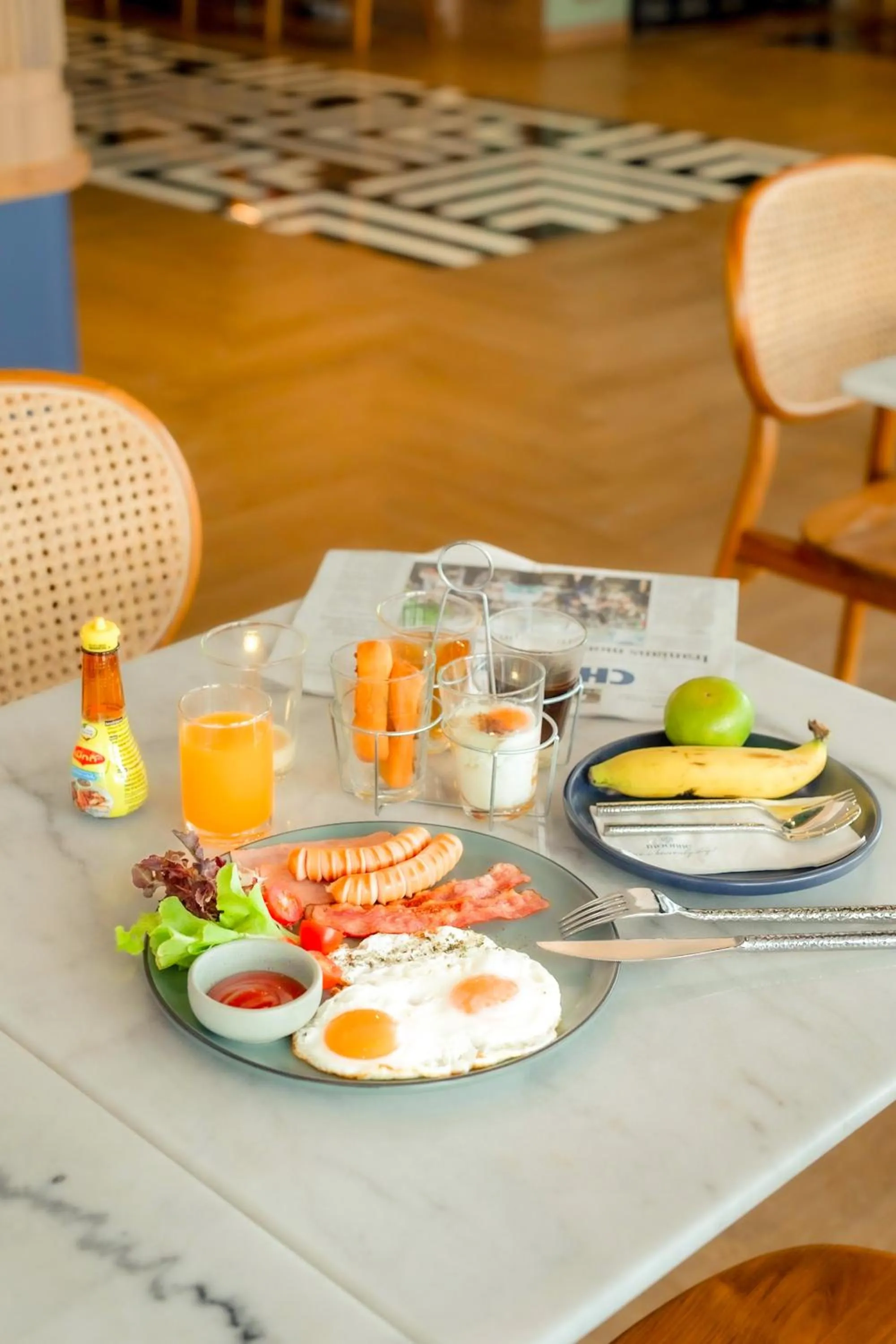 Breakfast in THEE Bangkok by TH District "newly renovated"