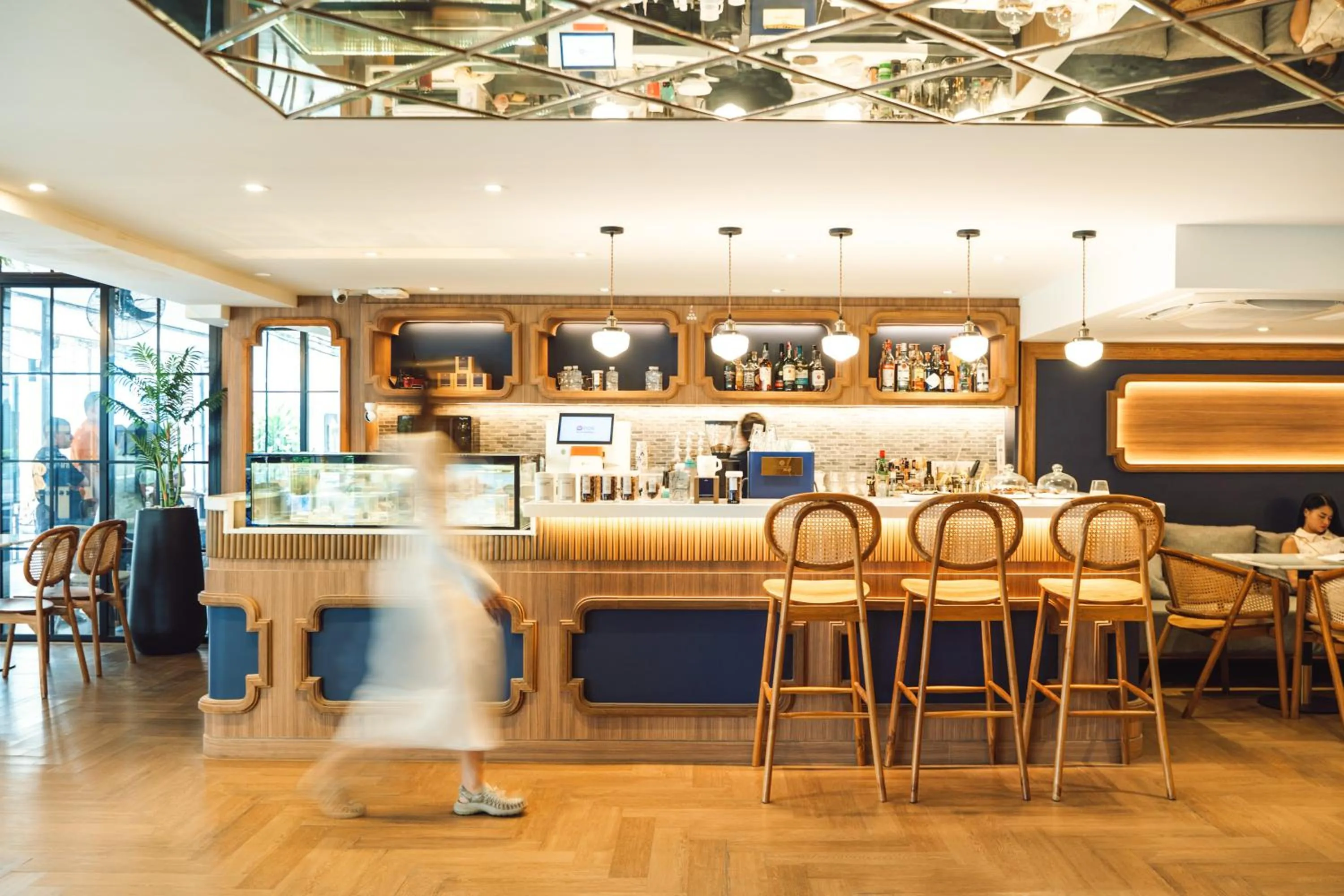 Lobby or reception in THEE Bangkok by TH District "newly renovated"