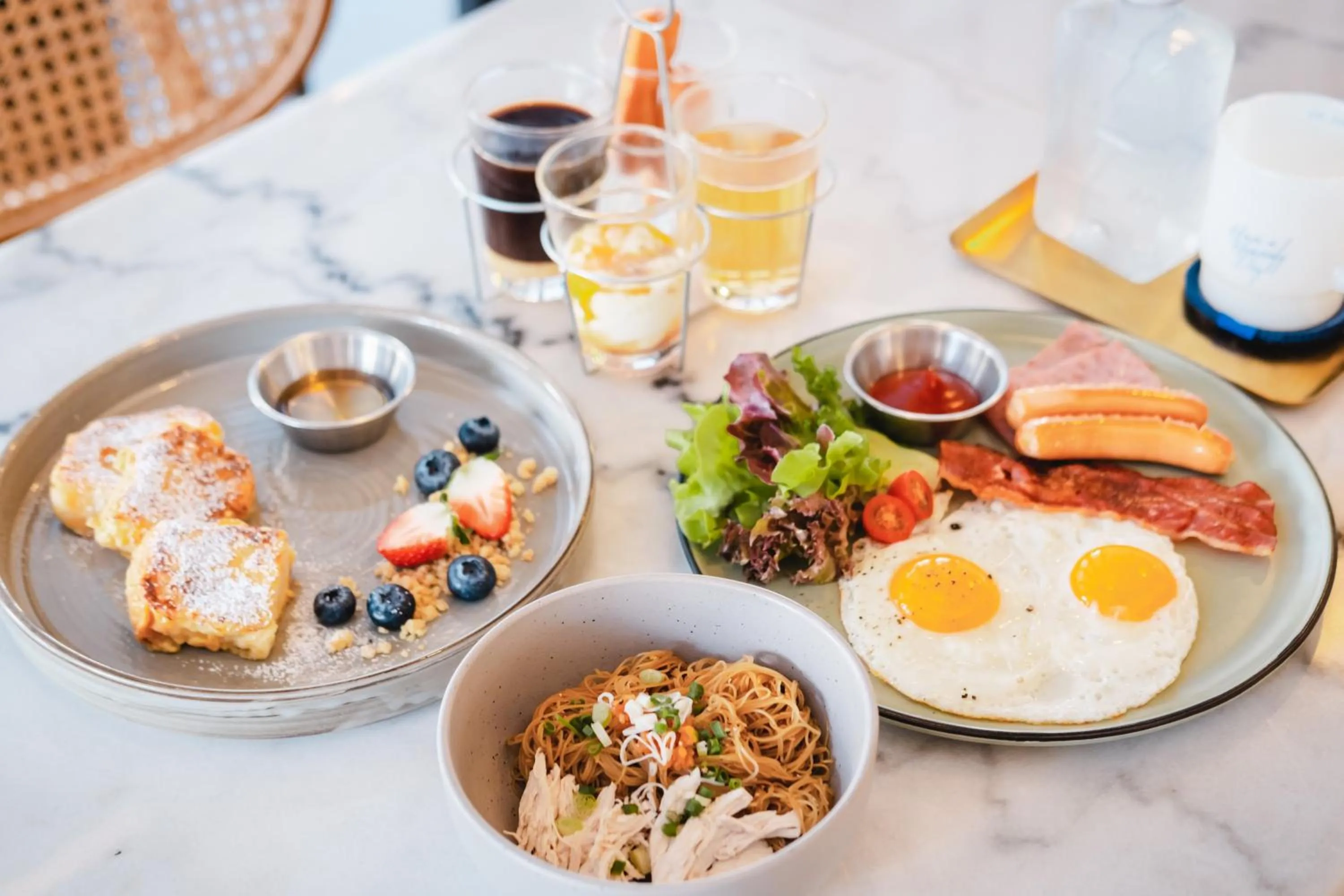 Breakfast in THEE Bangkok by TH District "newly renovated"