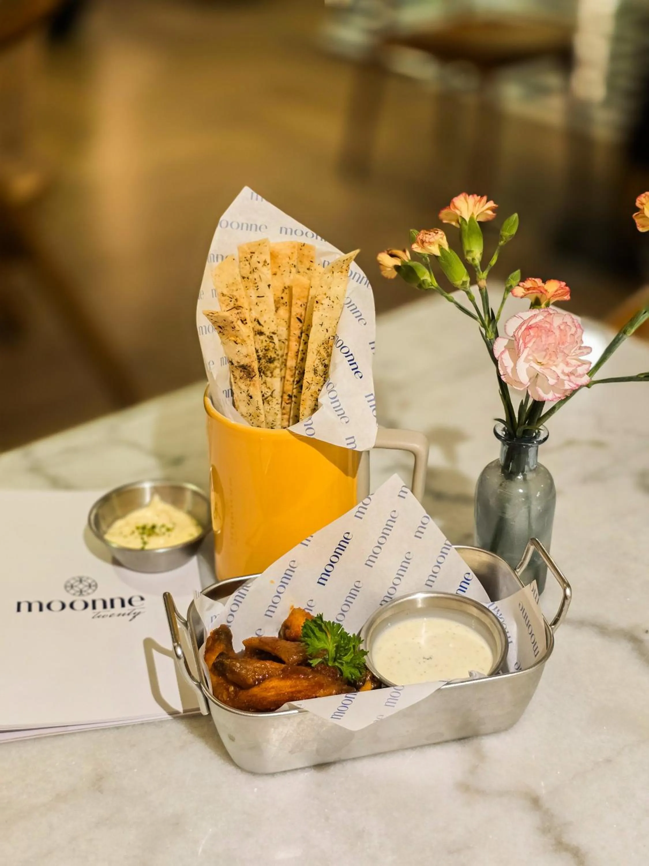 Food close-up in THEE Bangkok by TH District "newly renovated"