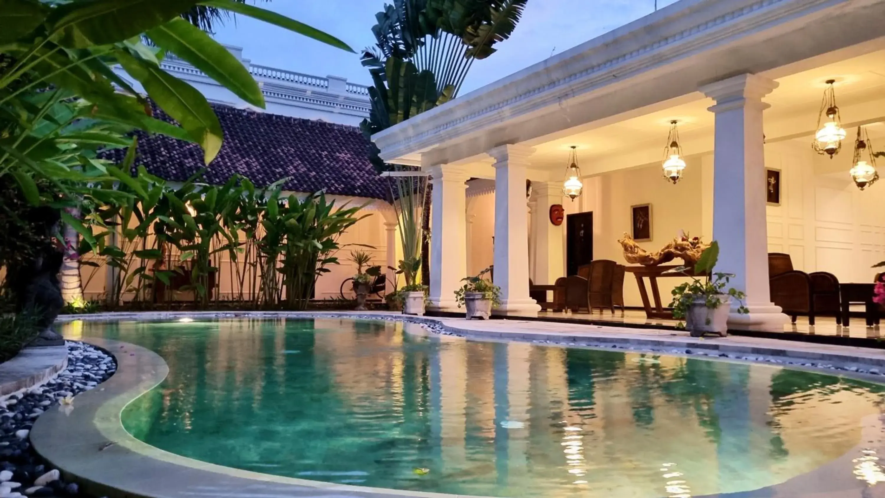 Swimming pool in Omatha Village Swimming pool in Omatha Village