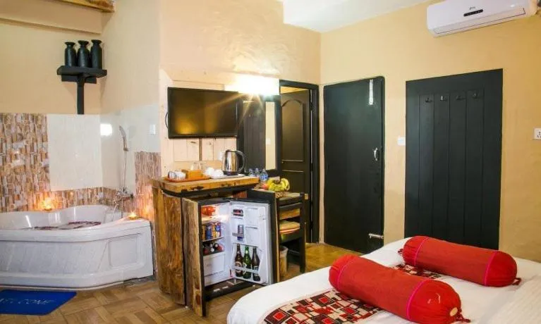 Bed in Hotel Tourist Residency