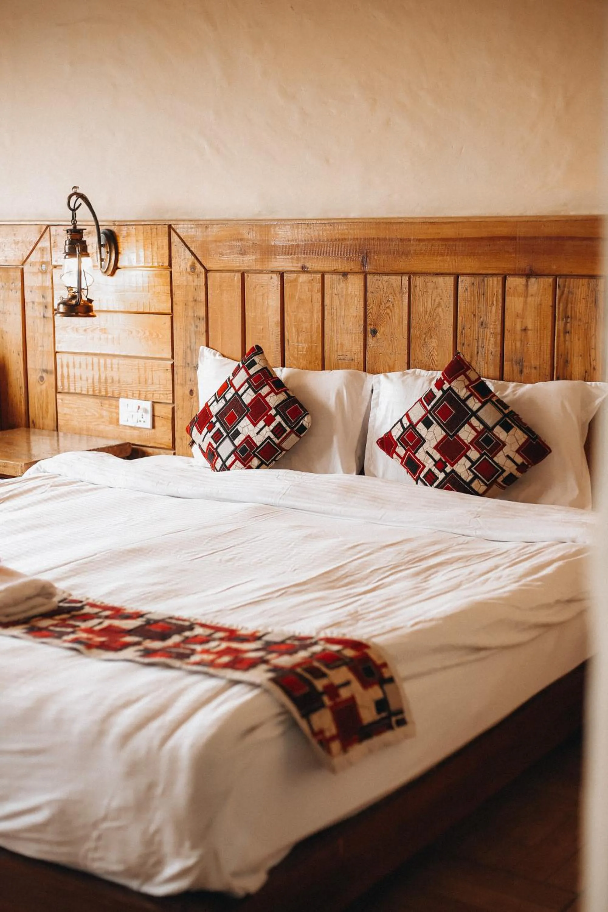 Bed in Hotel Tourist Residency