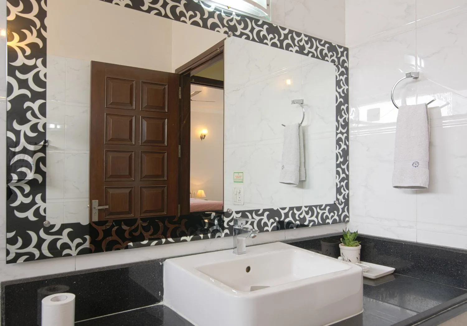 Bathroom in Perch Arbor Suites