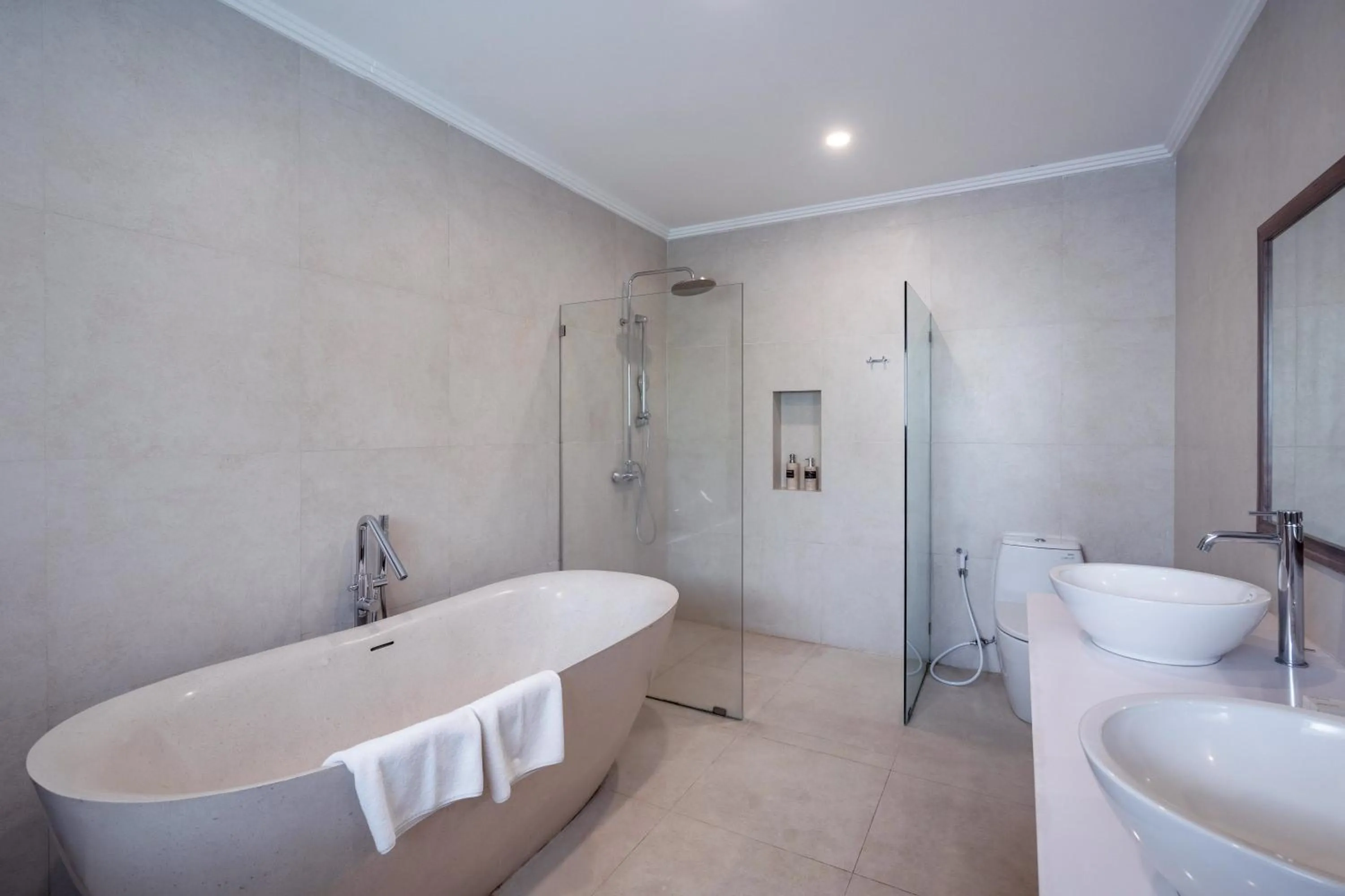 Bathroom in Vienna Villas by Great Bali Villas