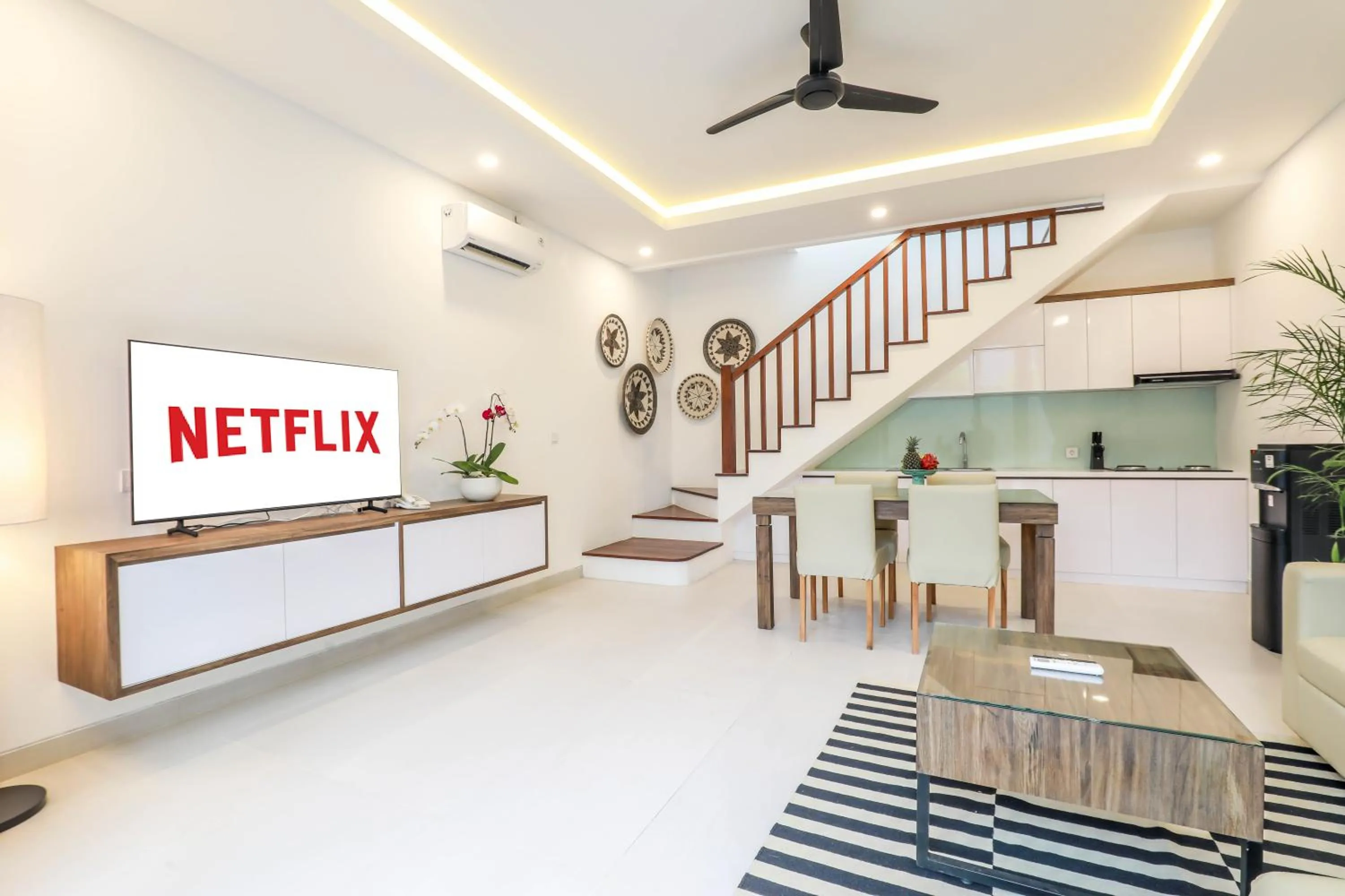 Living room in Vienna Villas by Great Bali Villas