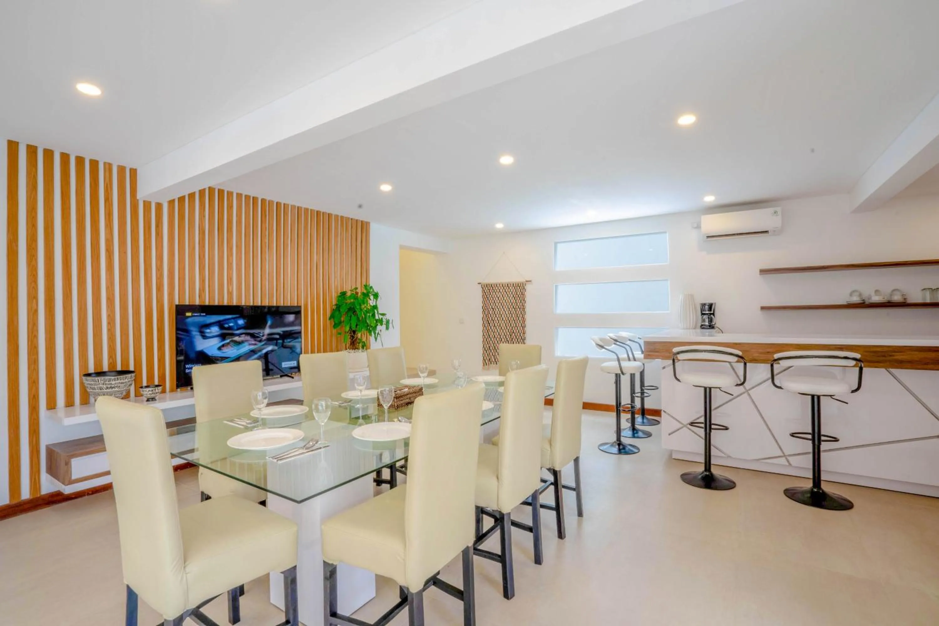 Dining area in Vienna Villas by Great Bali Villas