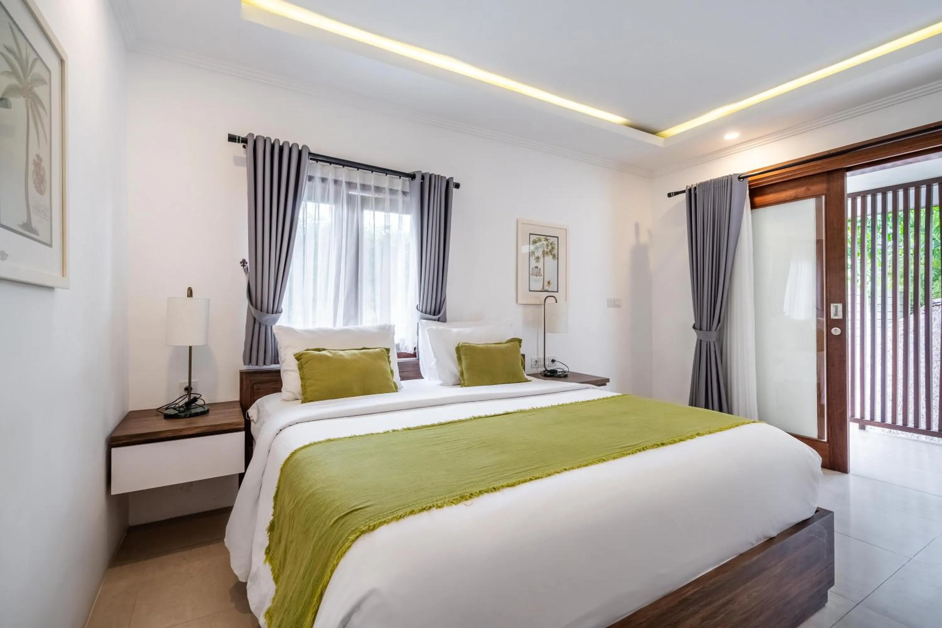 Bedroom, Bed in Vienna Villas by Great Bali Villas