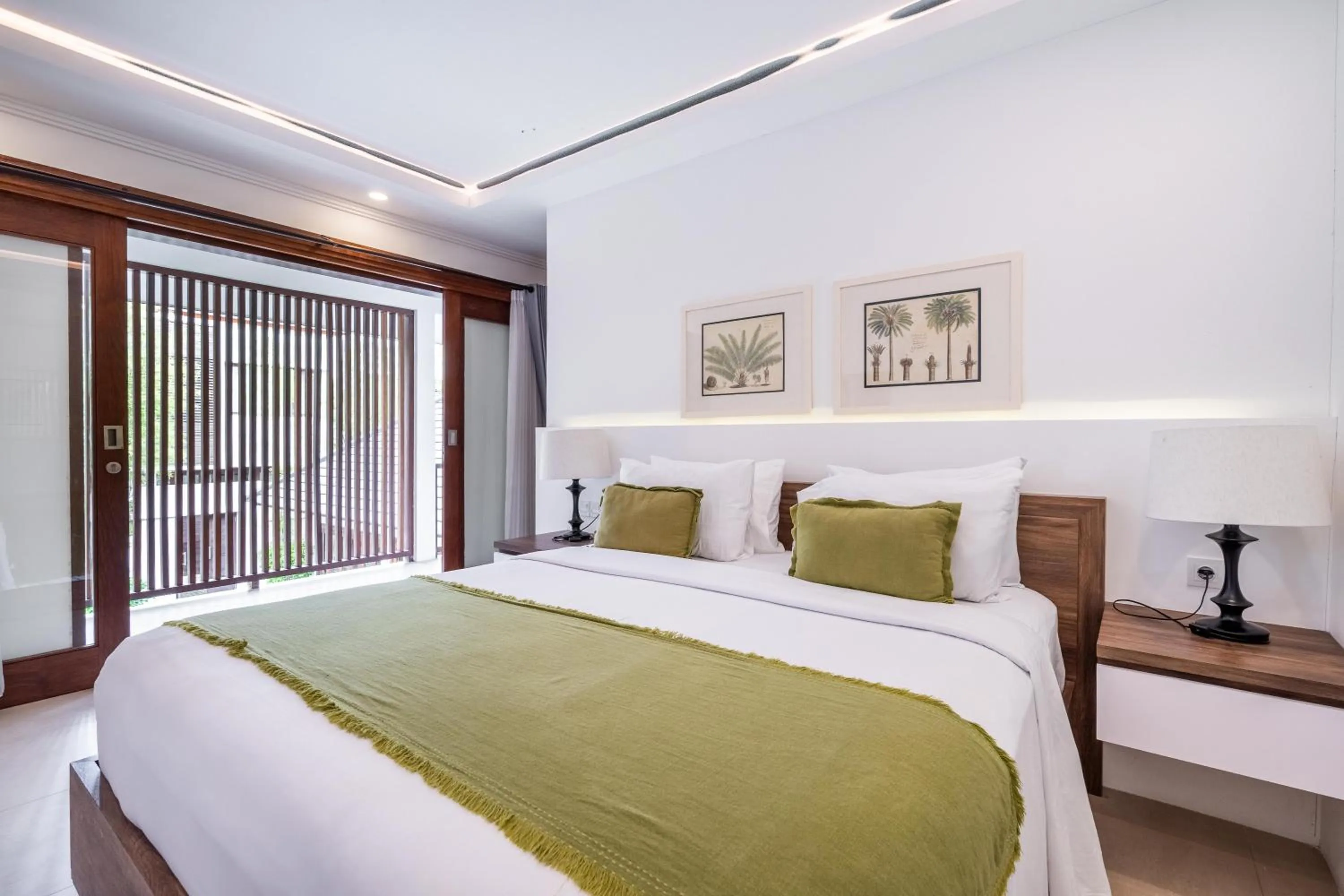 Bedroom, Bed in Vienna Villas by Great Bali Villas
