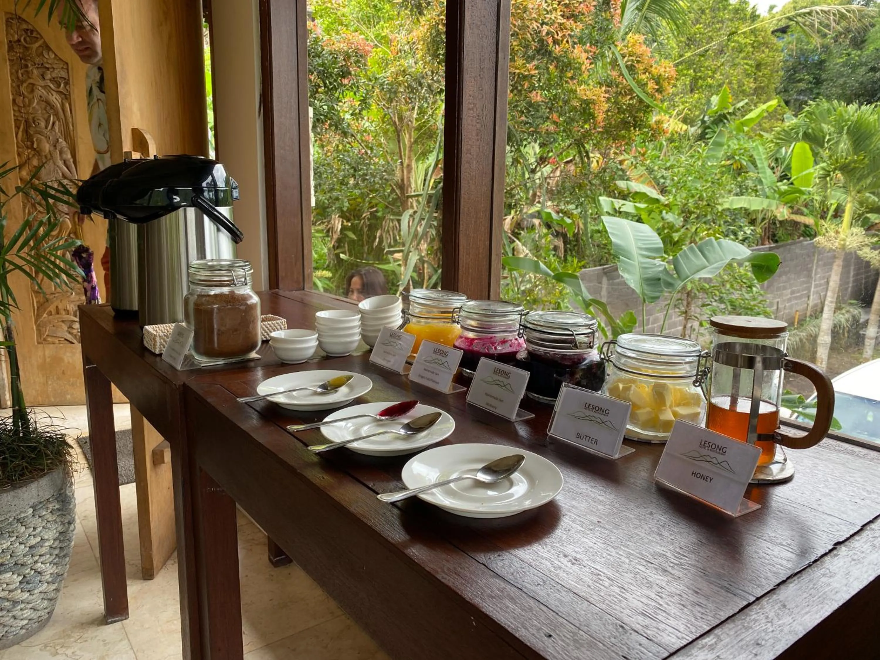 Breakfast in Lesong Hotel and Restaurant