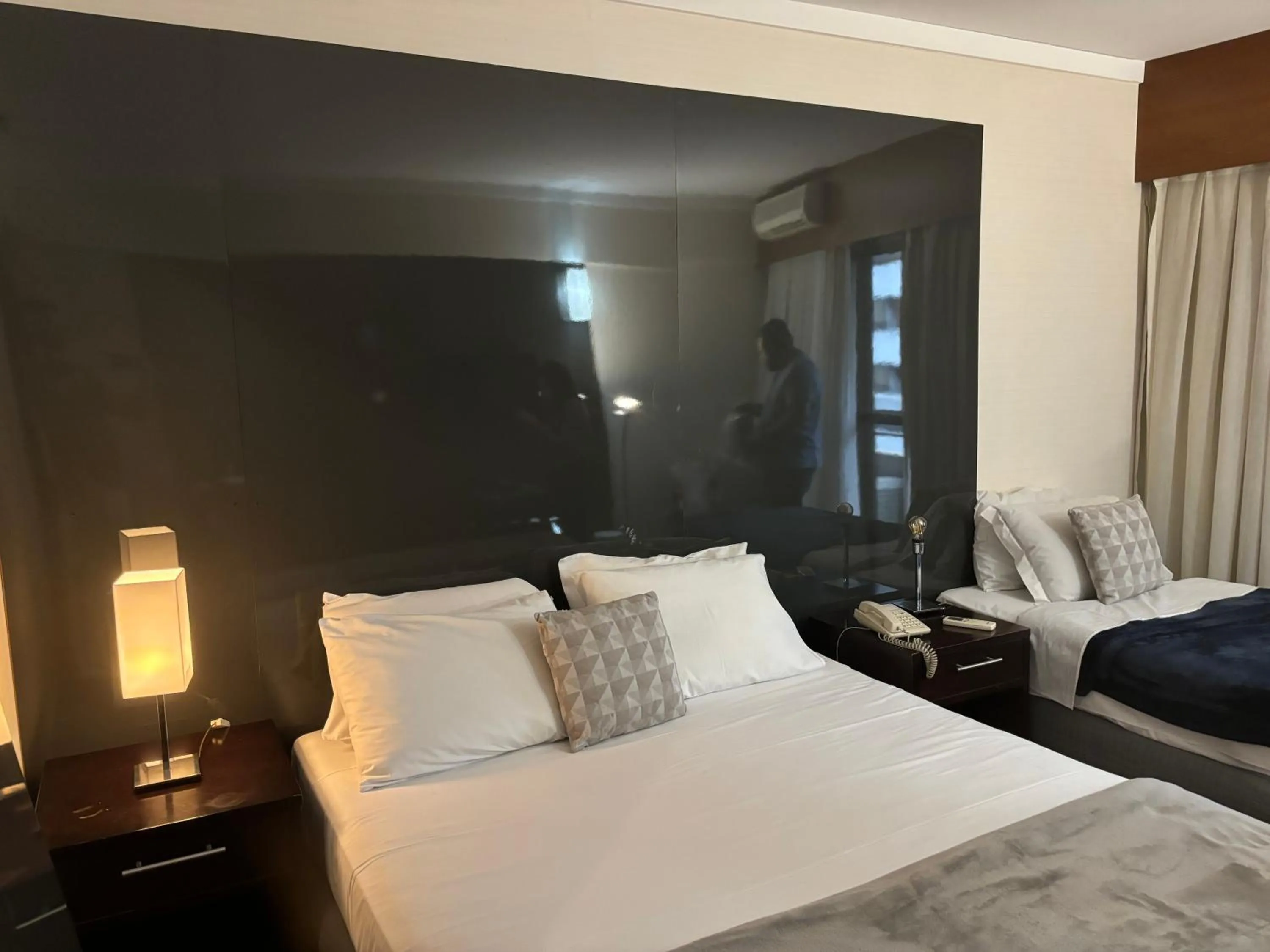 Bed in Hotel Paulista Plaza MCR