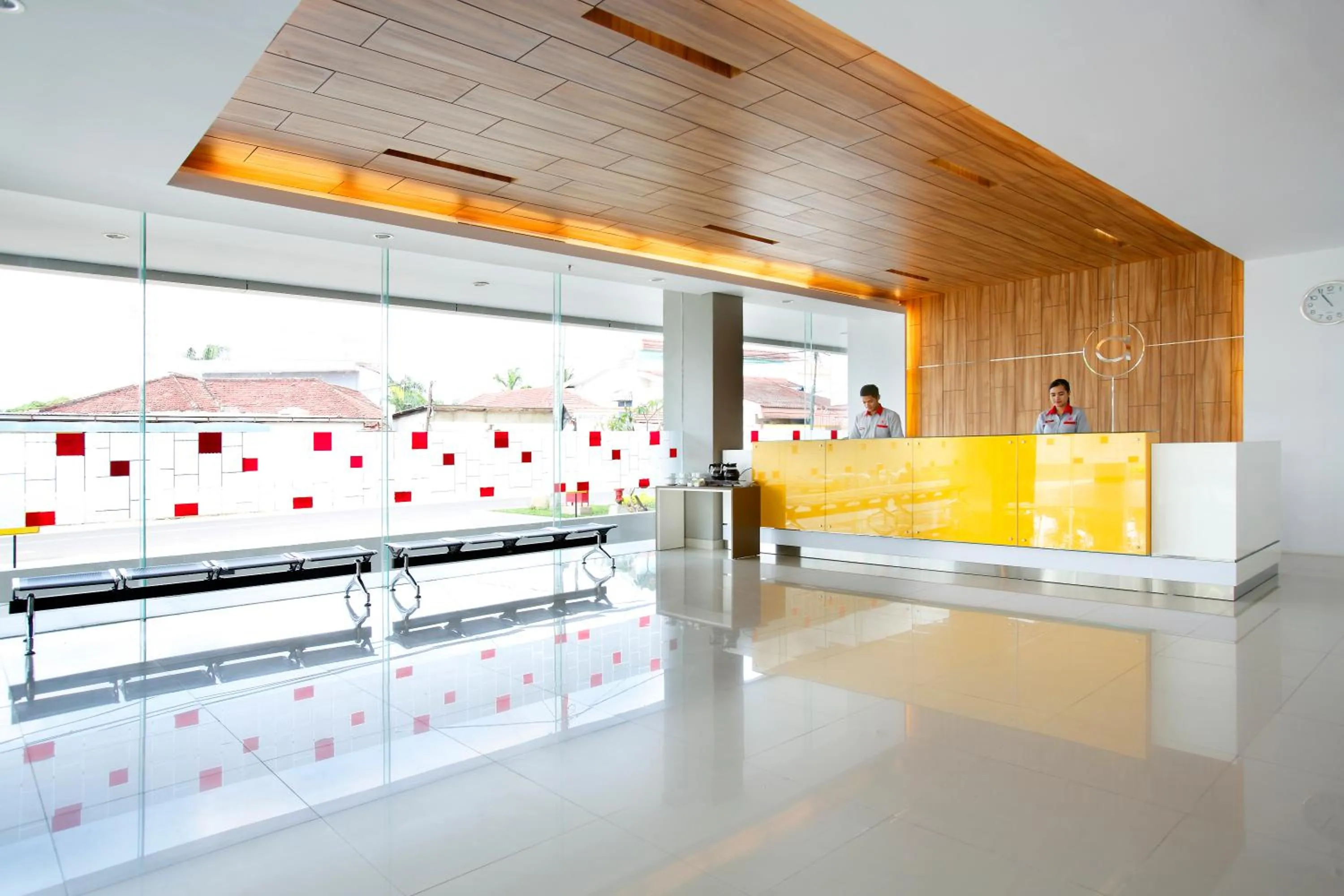 Lobby or reception in Amaris Hotel Palembang