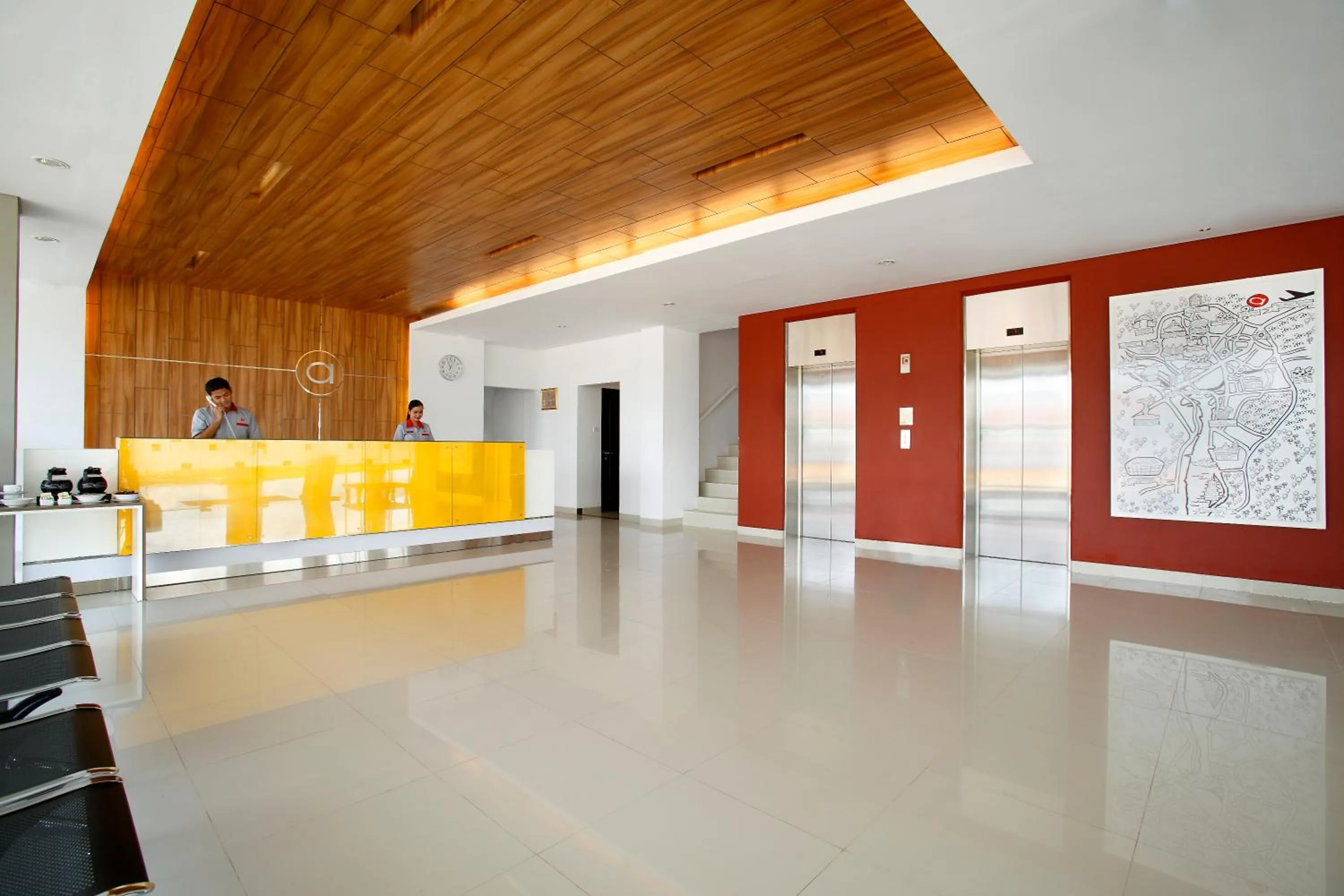 Lobby or reception in Amaris Hotel Palembang