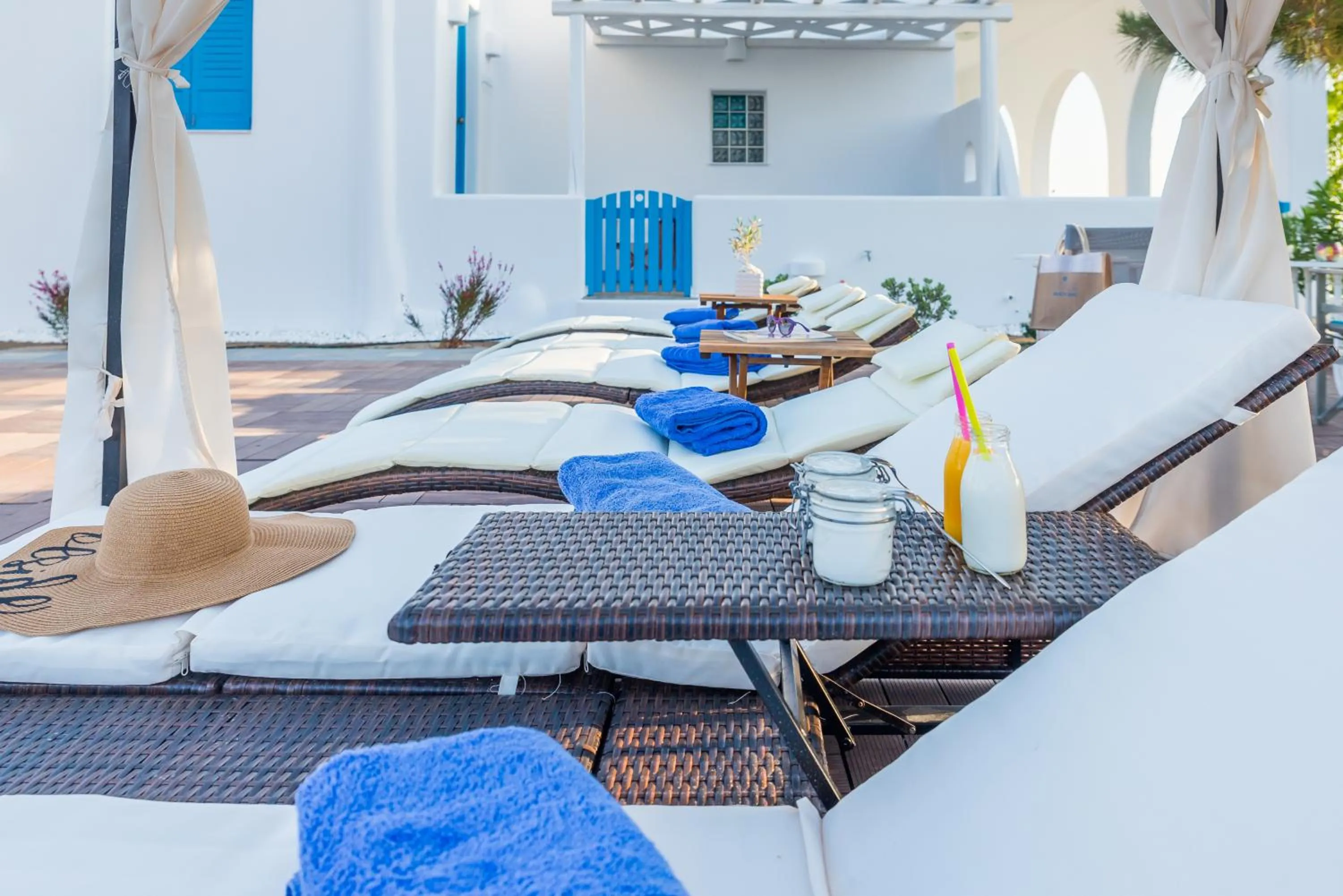 Swimming pool in Eiriana Luxury Suites